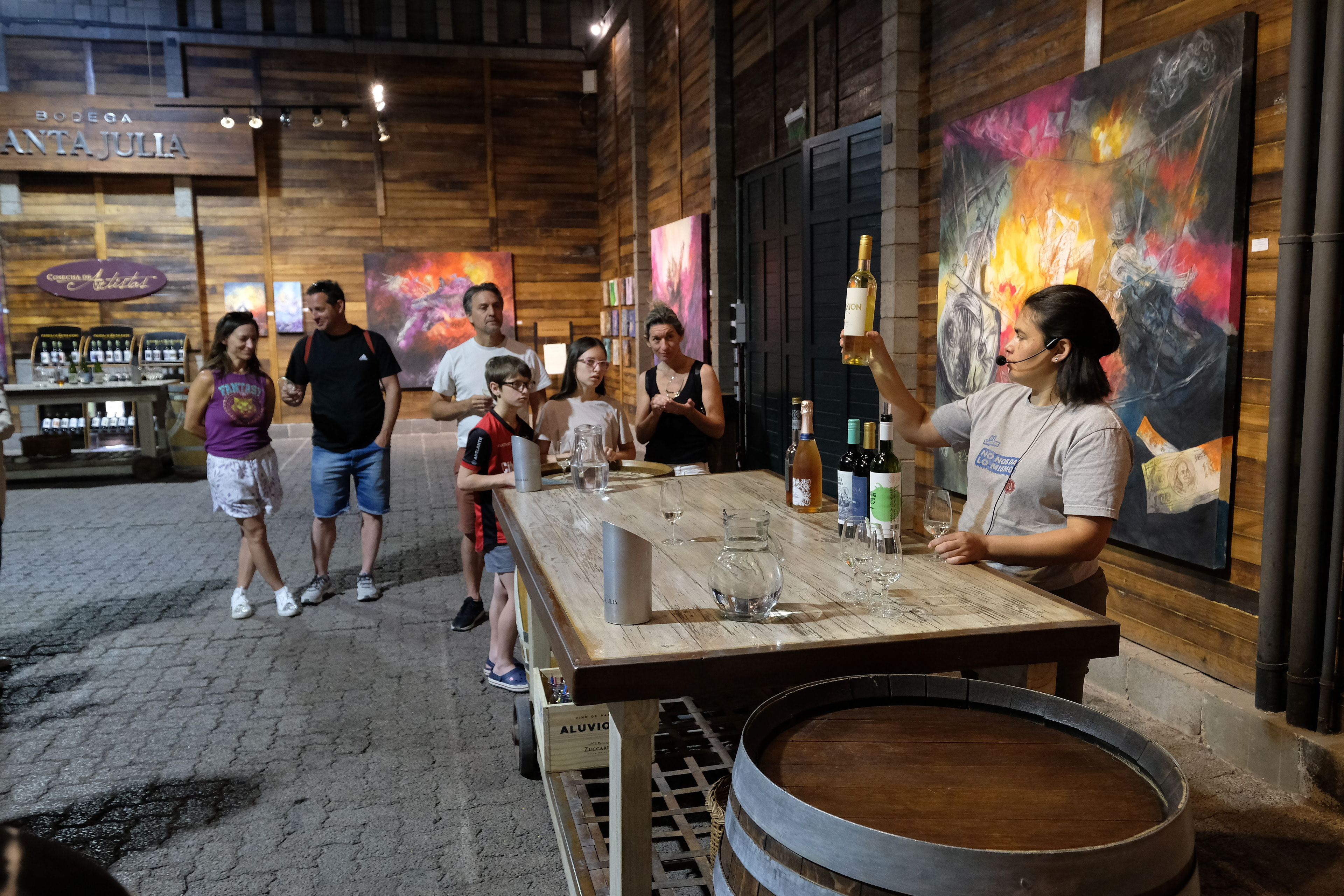 Bodega Santa Julia - degustacion