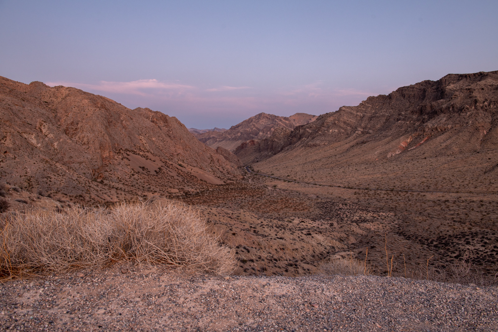 Cerca del Valle del Fuego