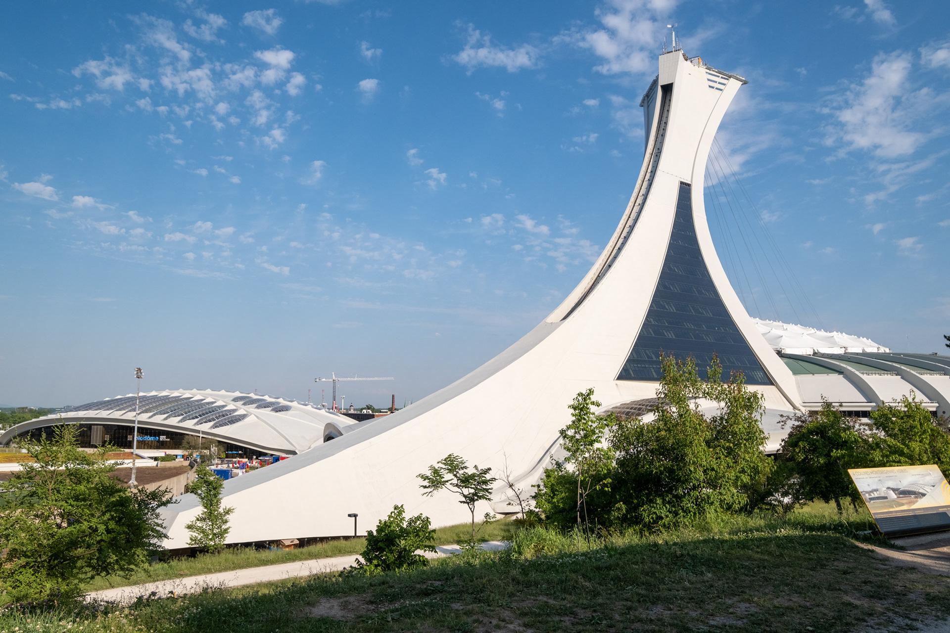 The Montreal Tower - Biodome