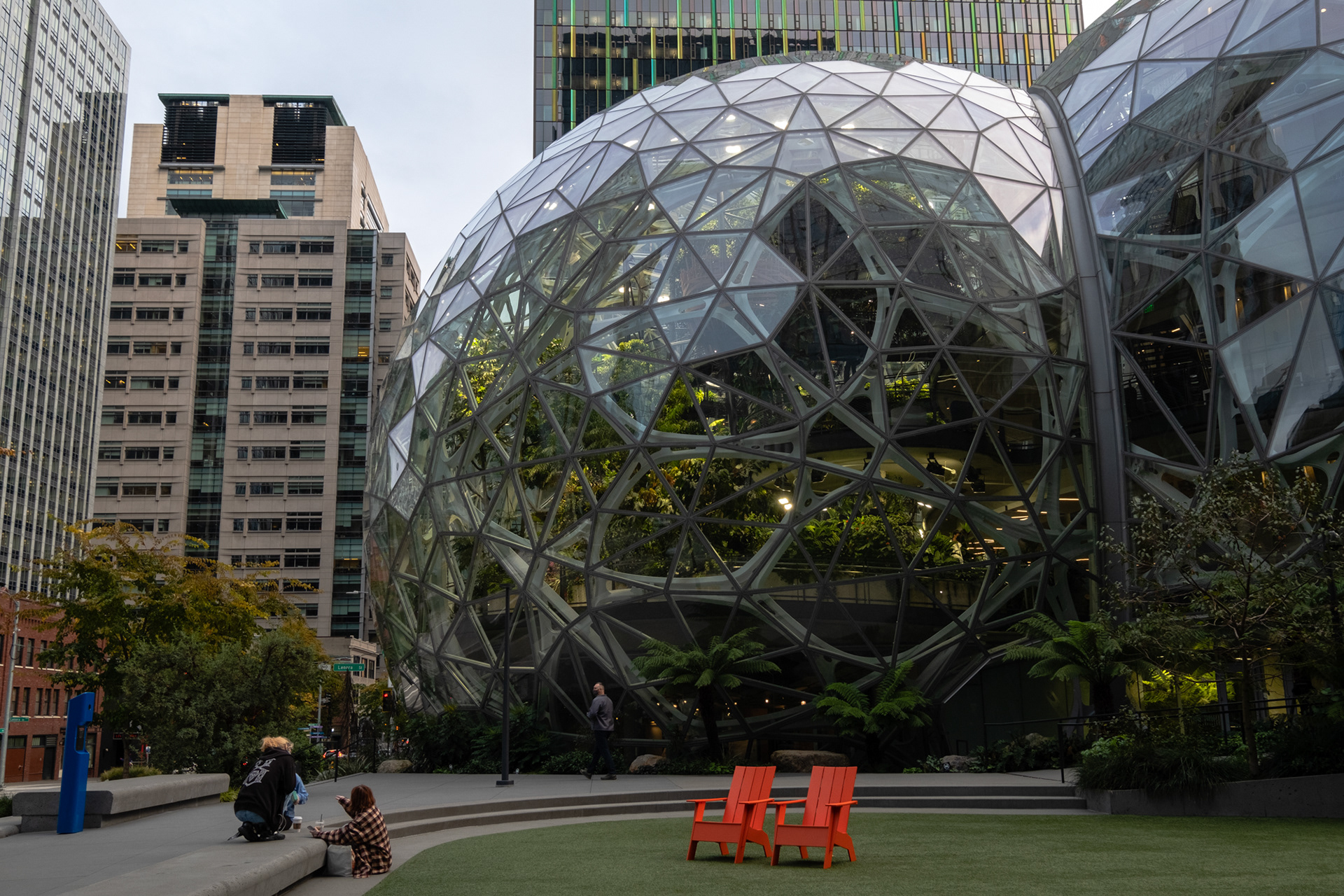 The Spheres - Oficinas de Amazon
