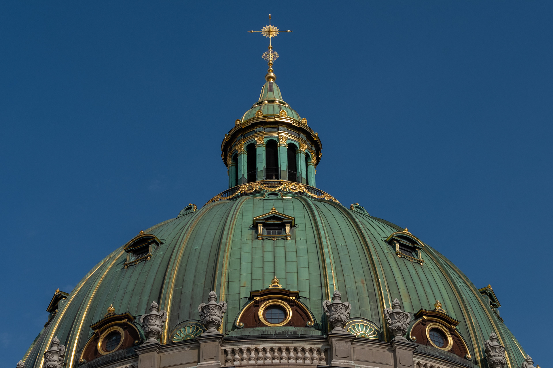 Frederiks Kirke, más conocida como la iglesia de mármol