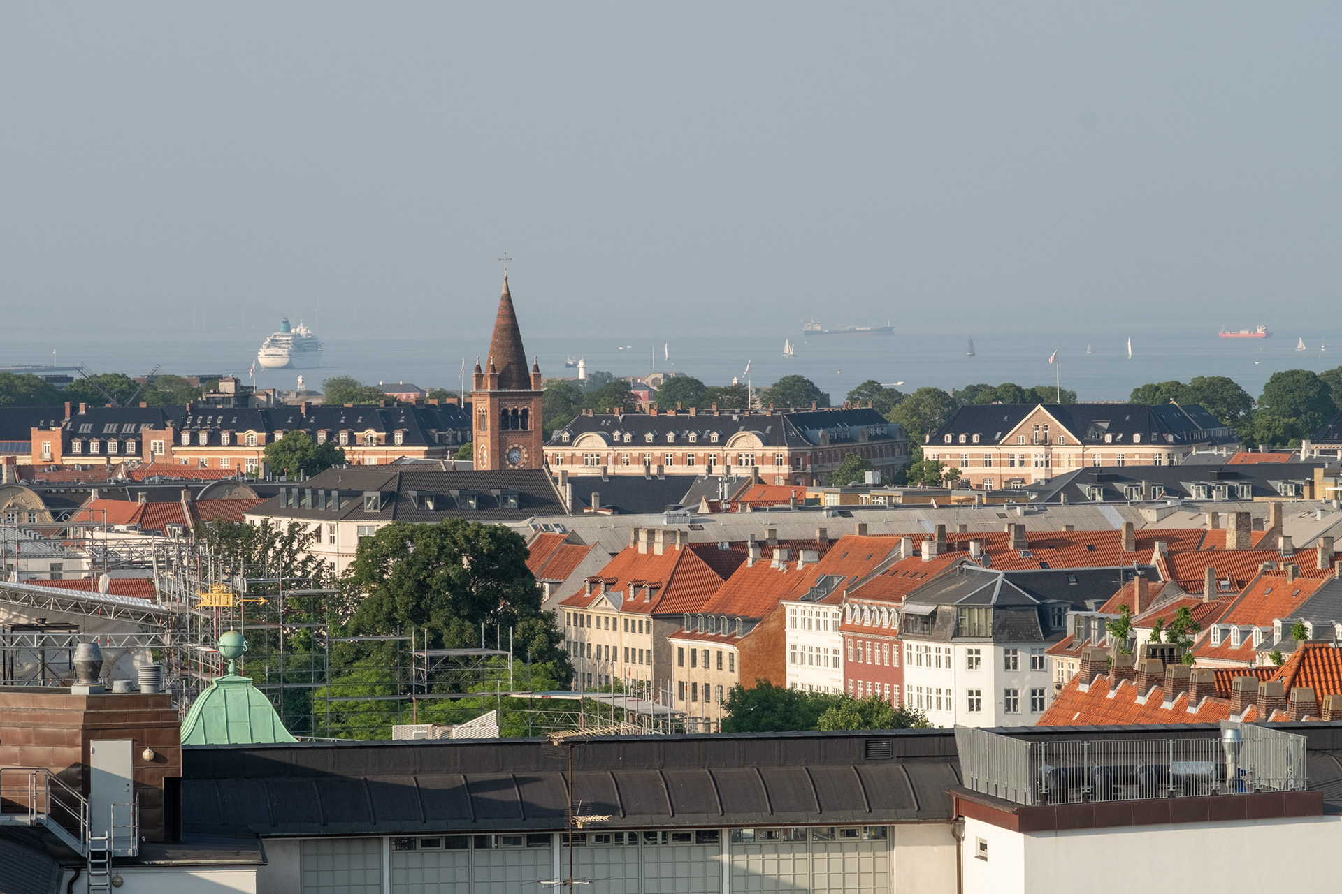 Vista desde la torre redonda
