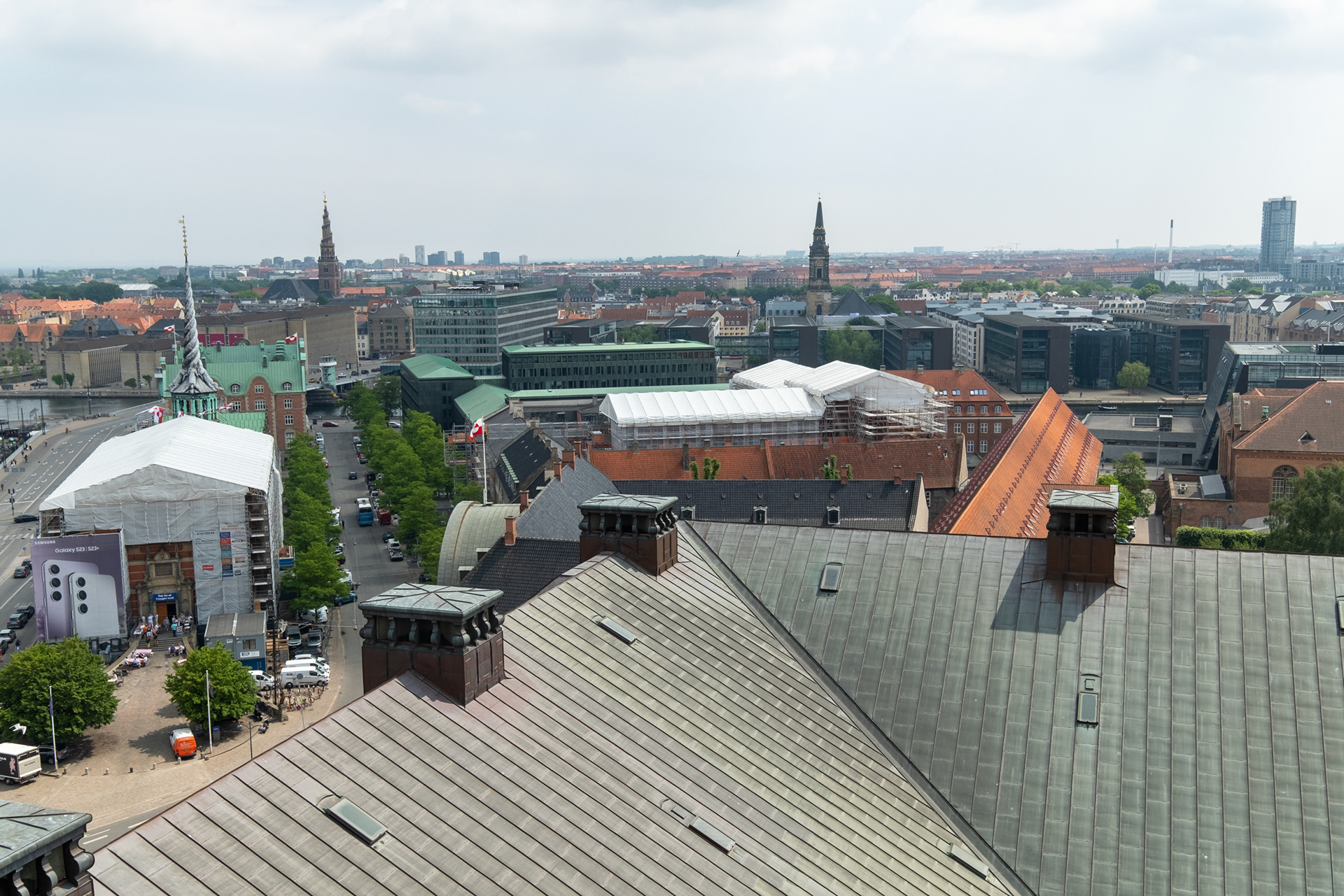 Palacio Christiansborg - Vista desde la torre