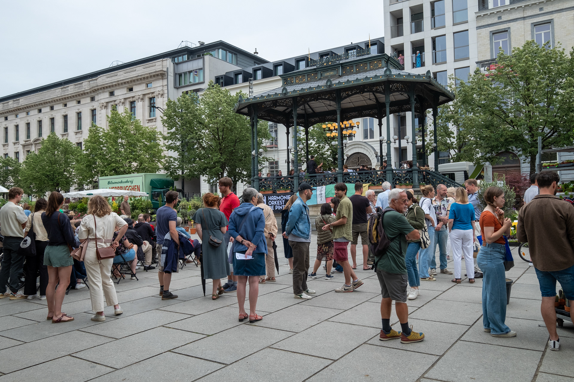 Plaza Kouter, música en vivo