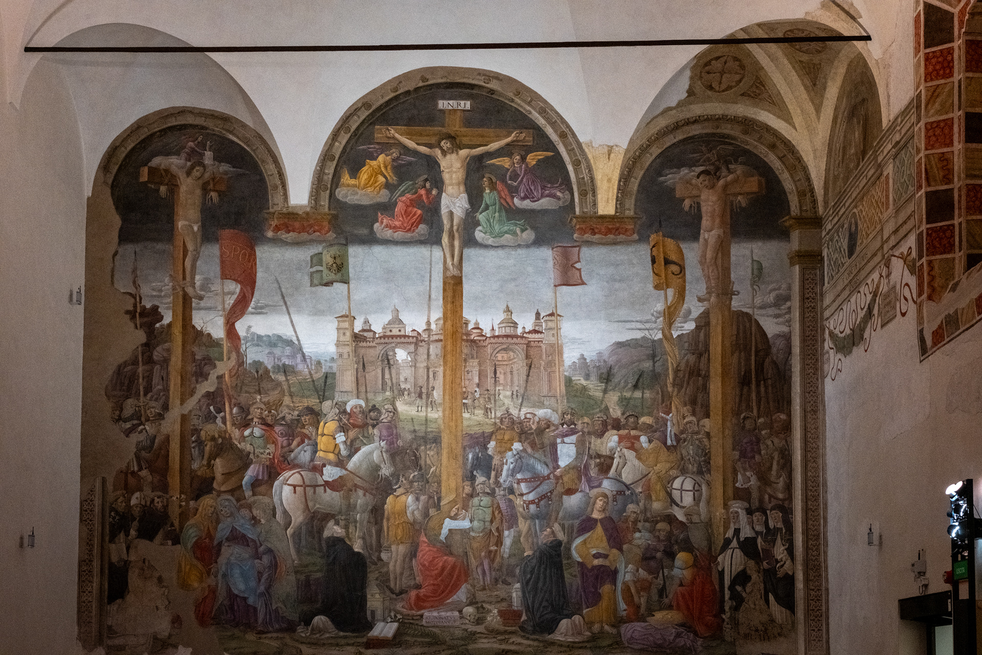 Crucifixion-  iglesia Santa María della Grazie