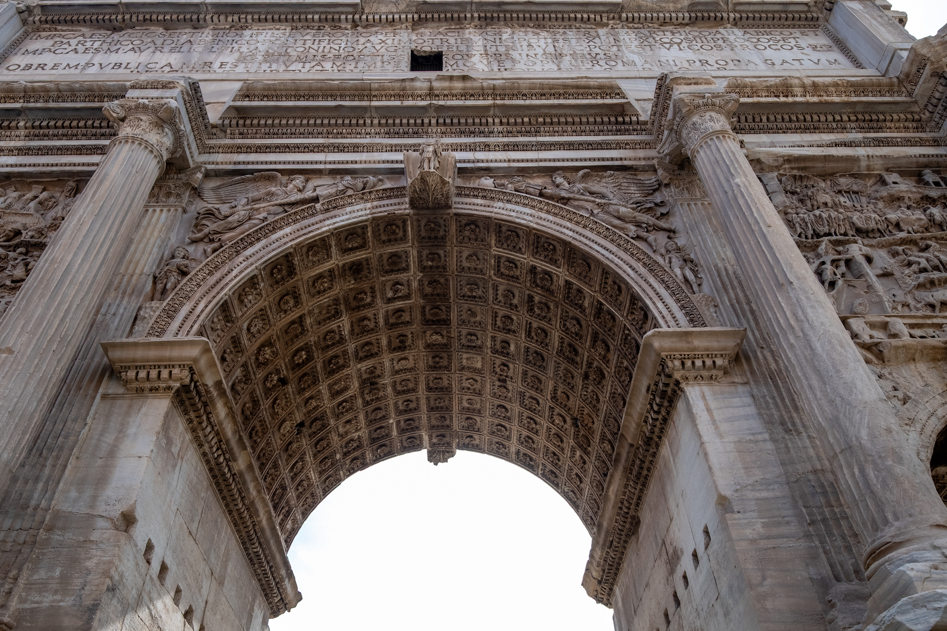 Foro Romano - Arco de Septimio Severo