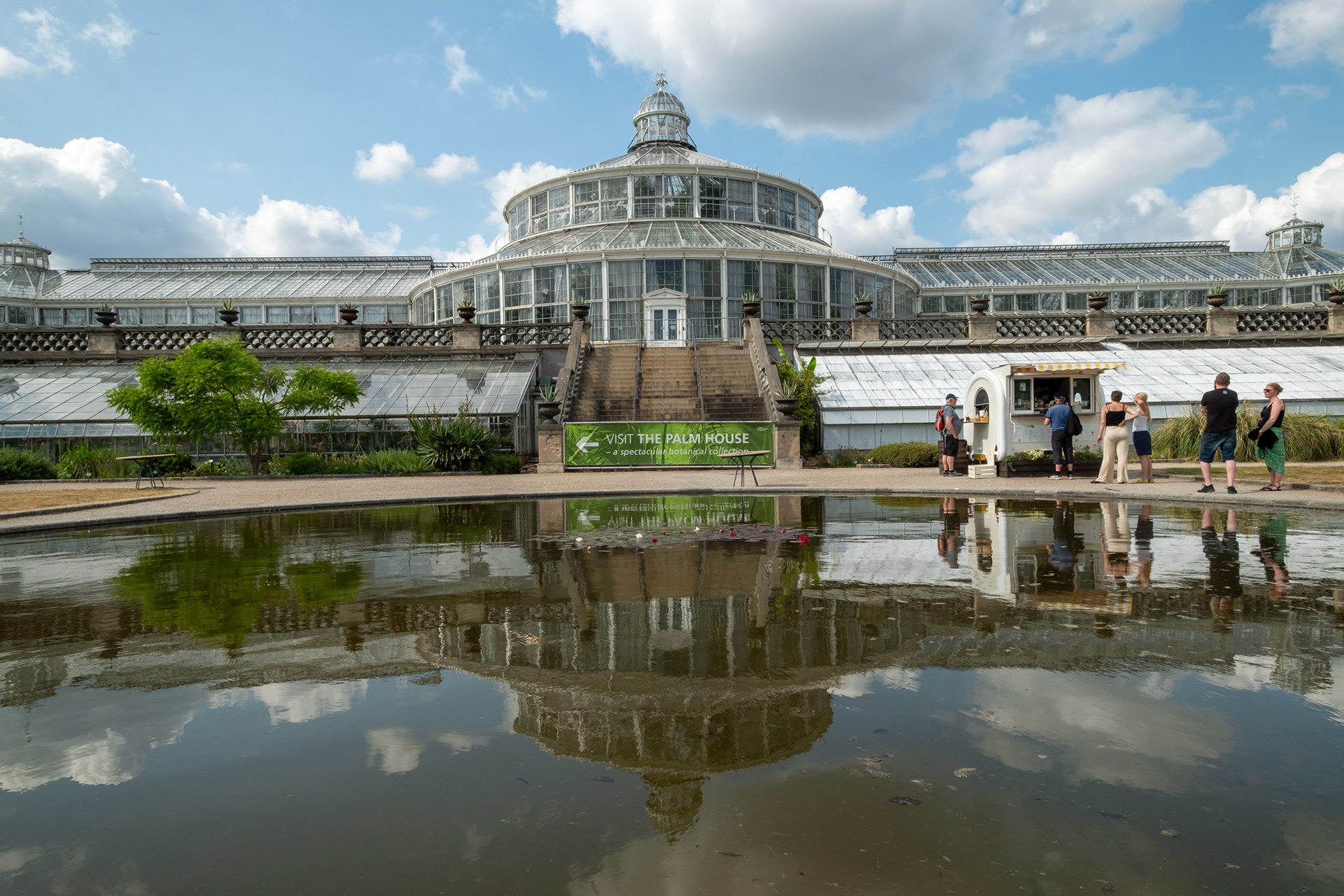 Jardín botánico - casa de palmeras