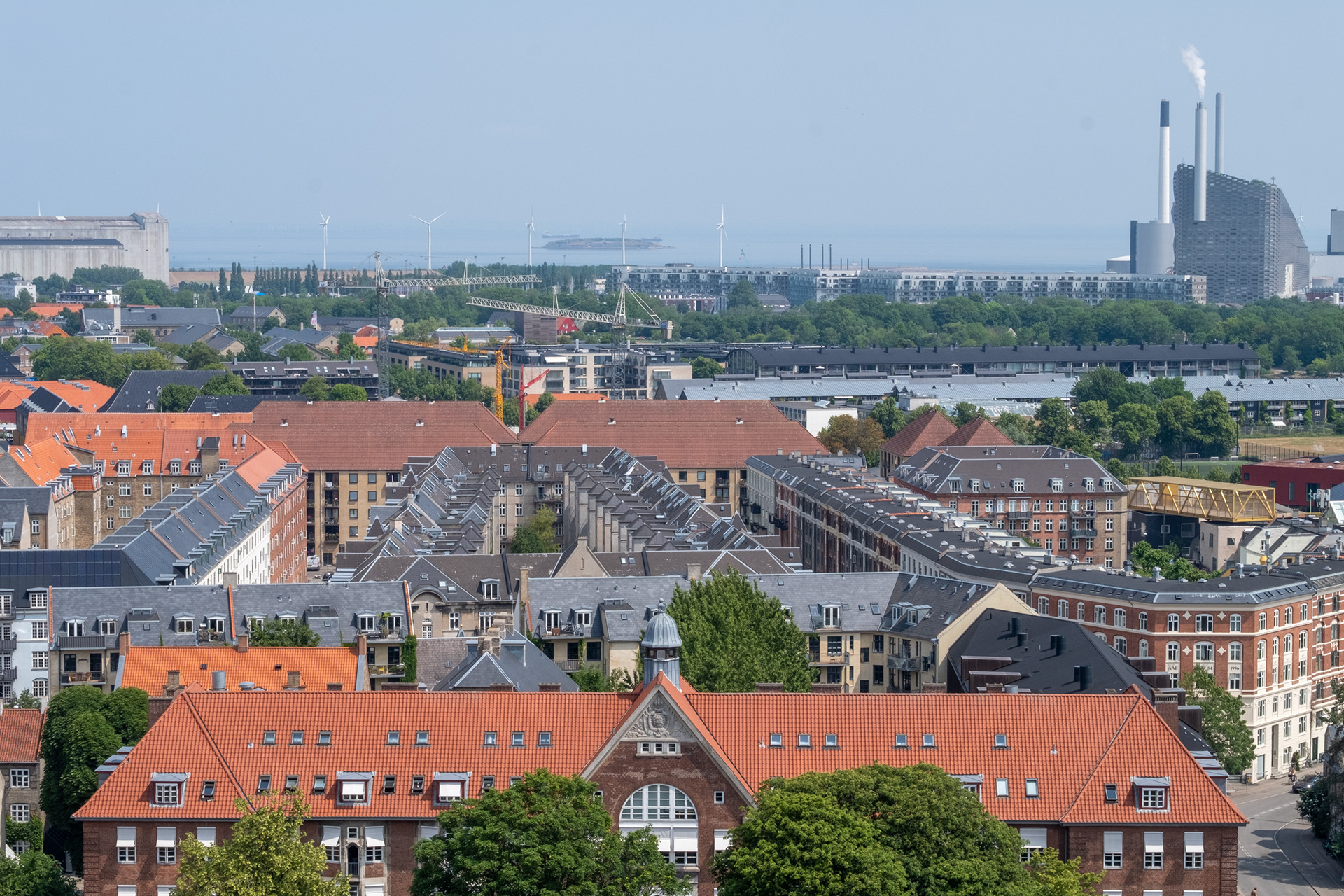 Vista desde la torre de la iglesia