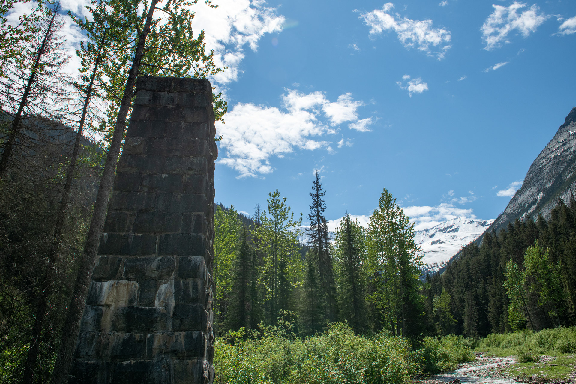 Bucle Brook - bucle para bajar en altura al tren
