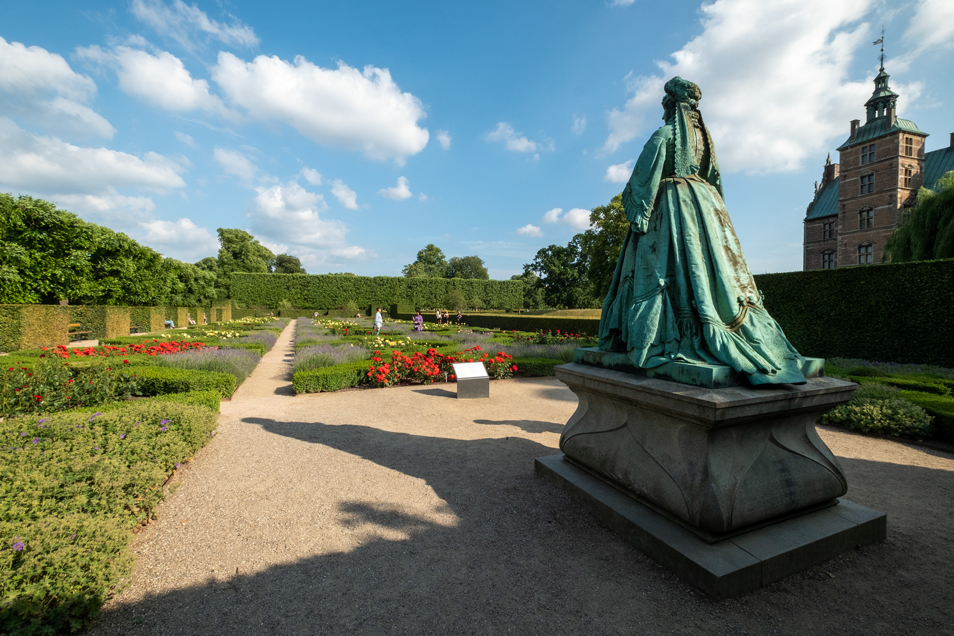 Castillo de Rosenborg - jardines