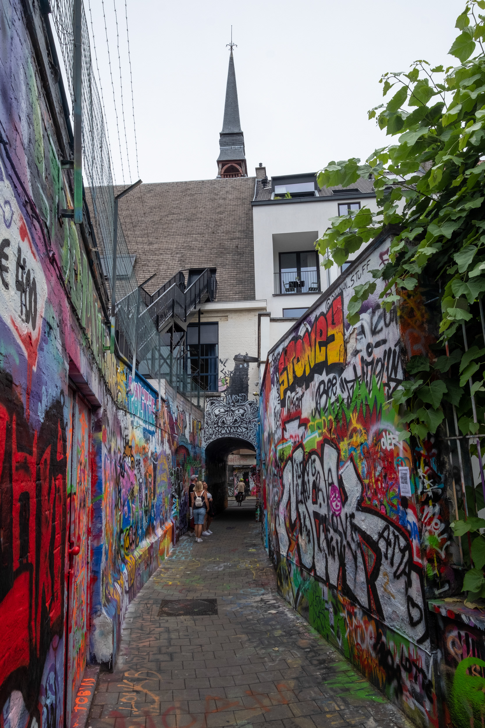 Werregarenstraat - Calle de los grafitis