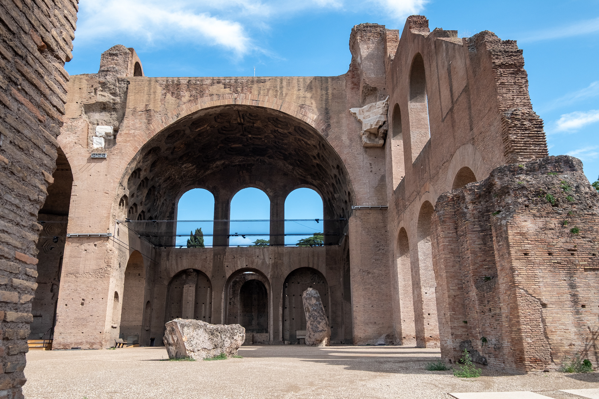 Foro Romano - Basilica di Massenzio - 306 DC