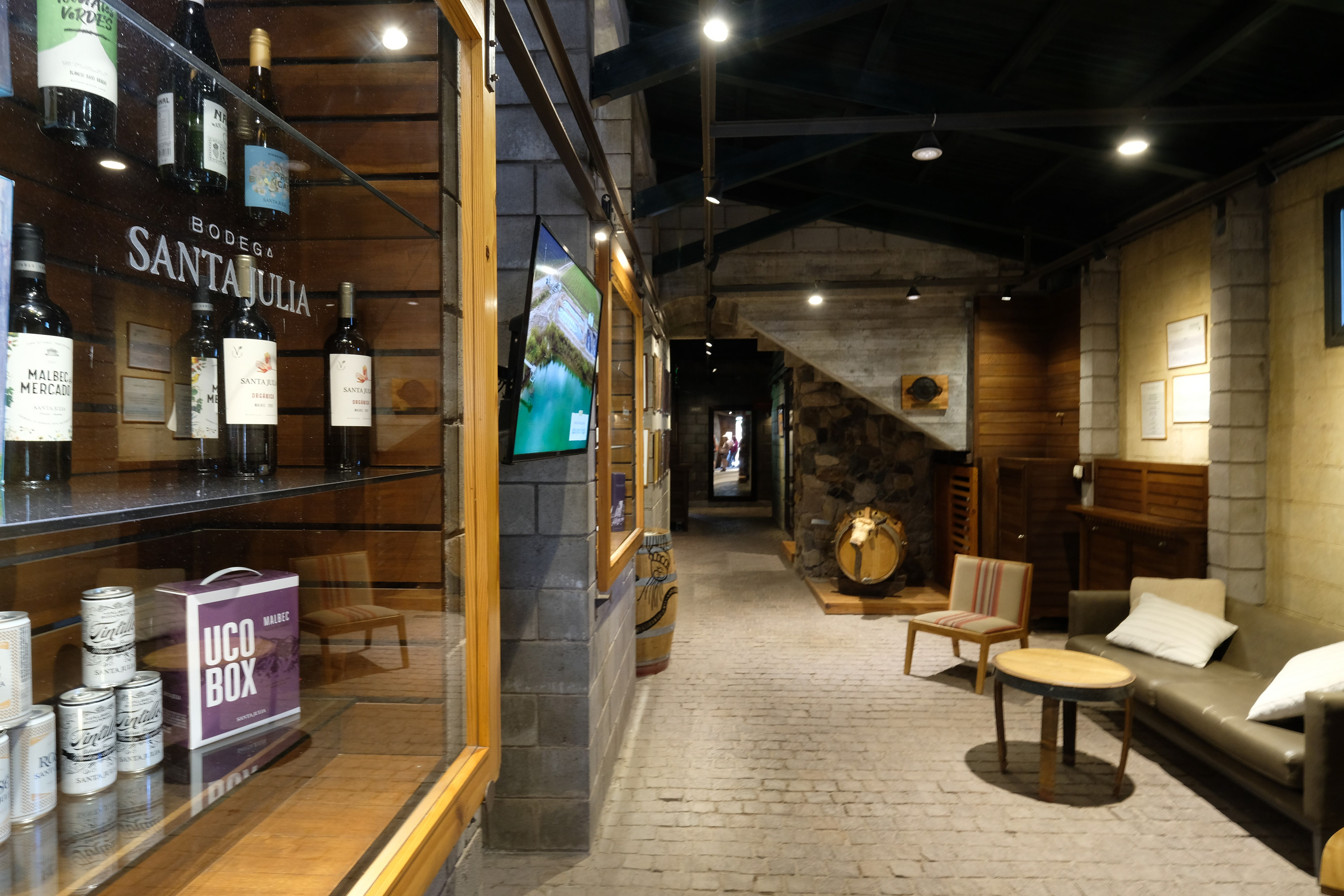 Bodega Santa Julia - recepcion