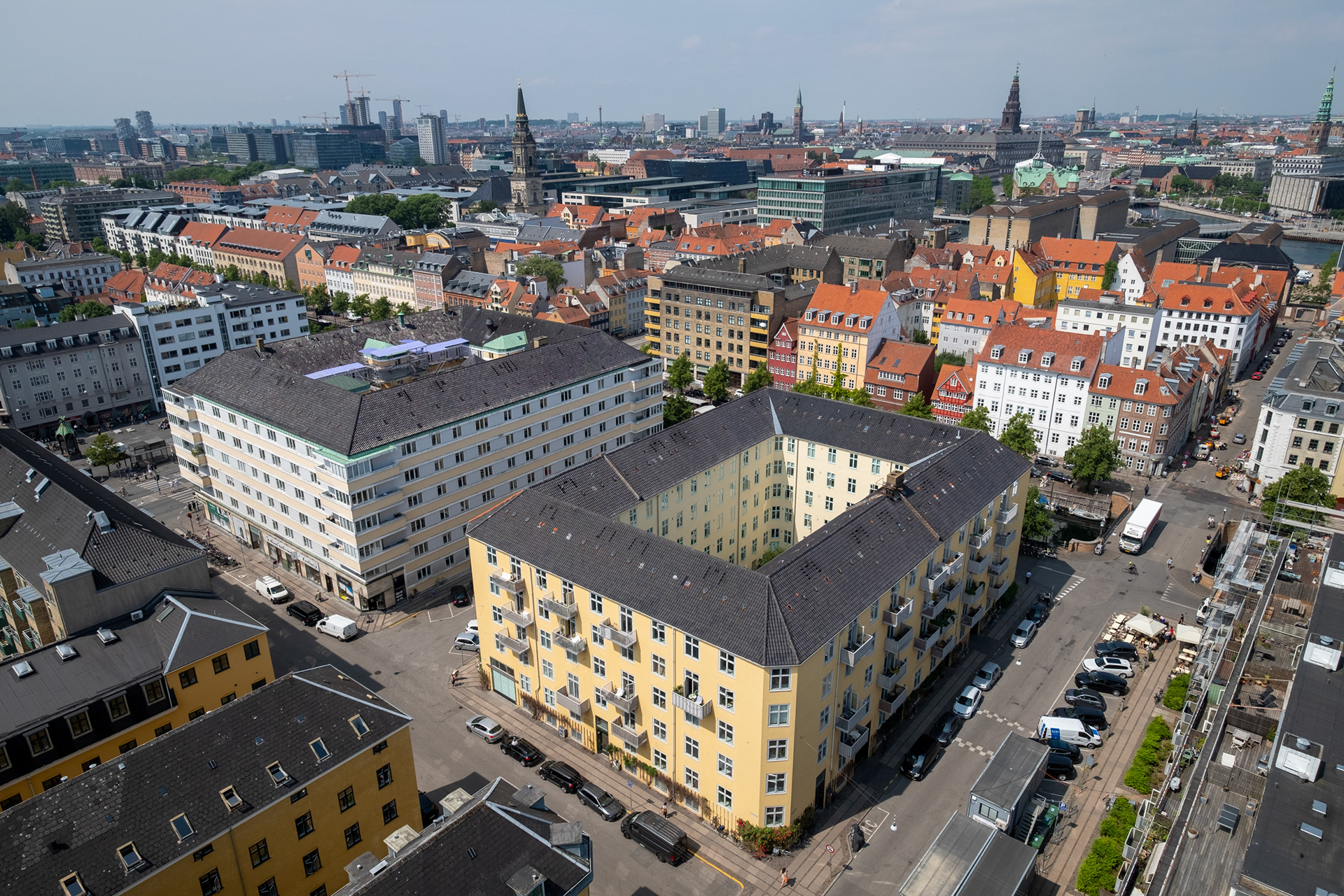 Vista desde la torre de la iglesia