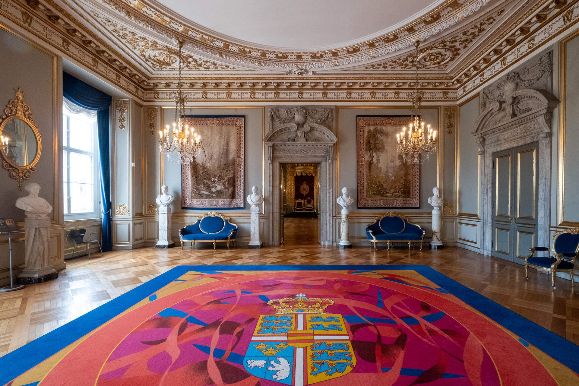 Palacio Christiansborg - habitación del Rey Christian IX