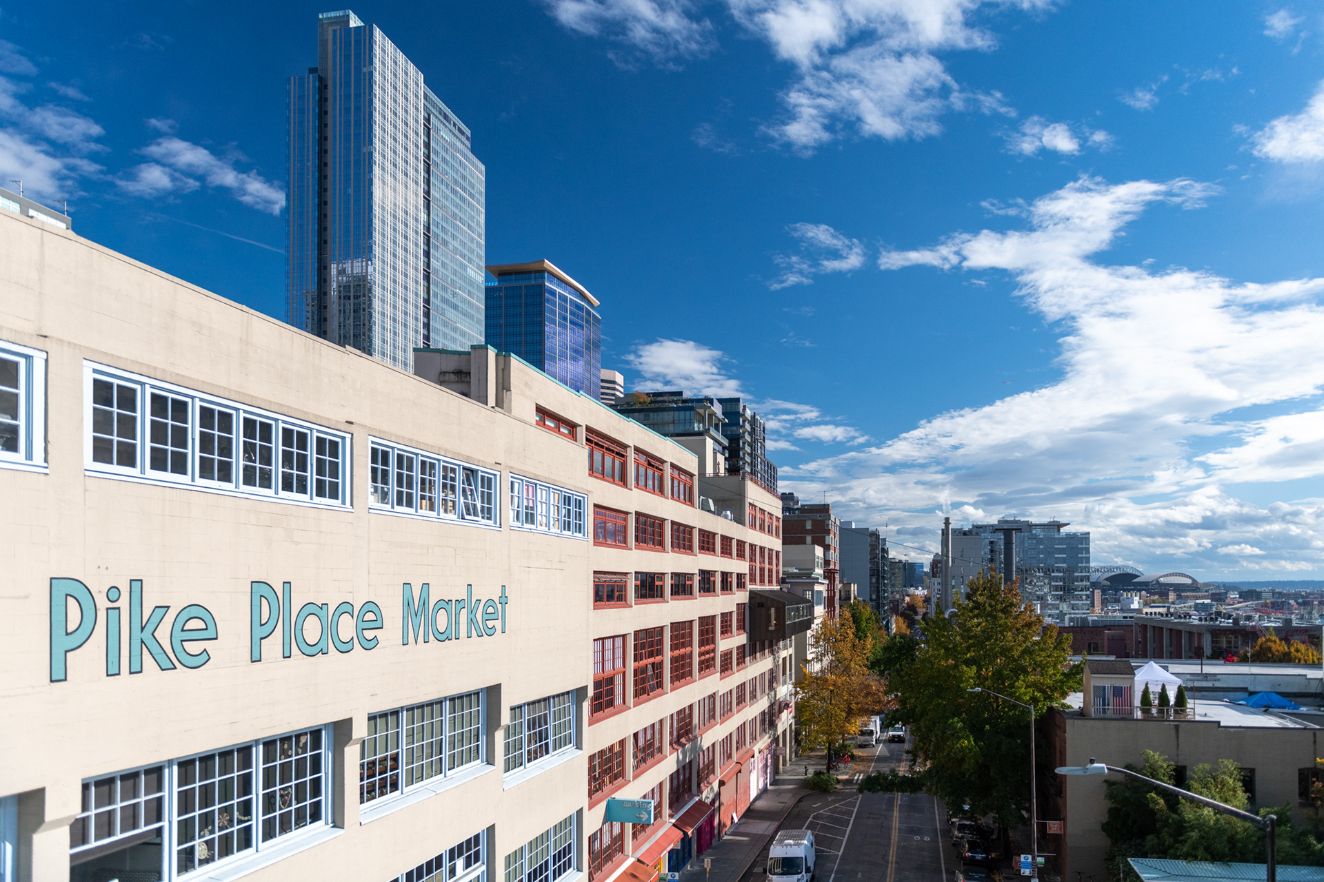 Vista desde el Pike Place Market