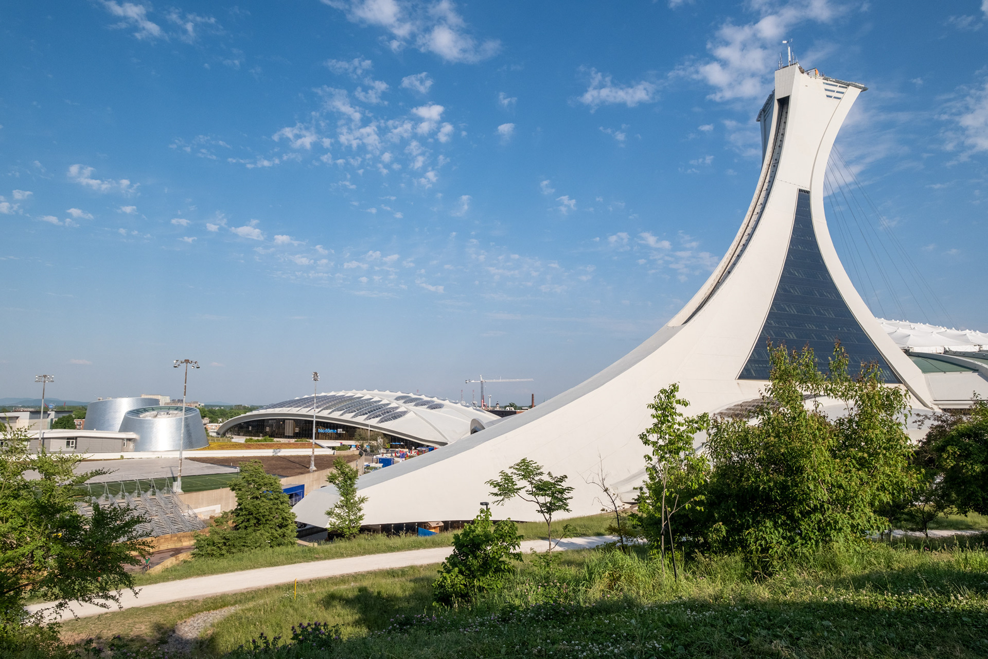 The Montreal Tower - Biodome - Planetarium