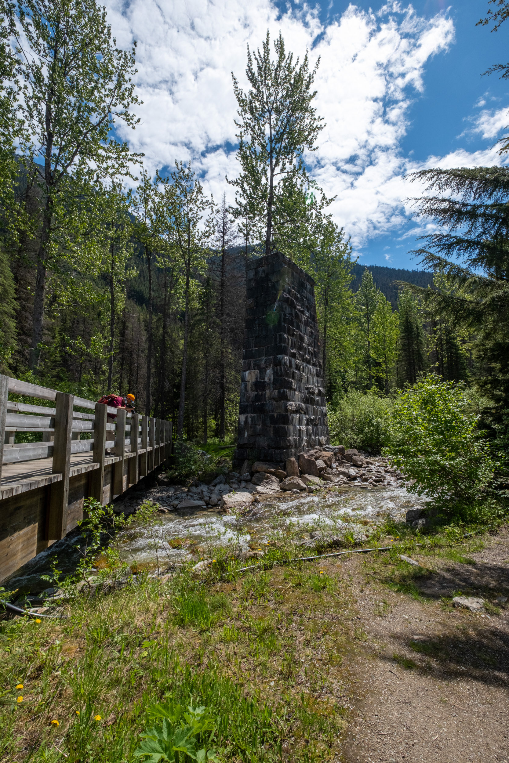 Glacier Nat. Park - bucle Brook - via abandonada del tren