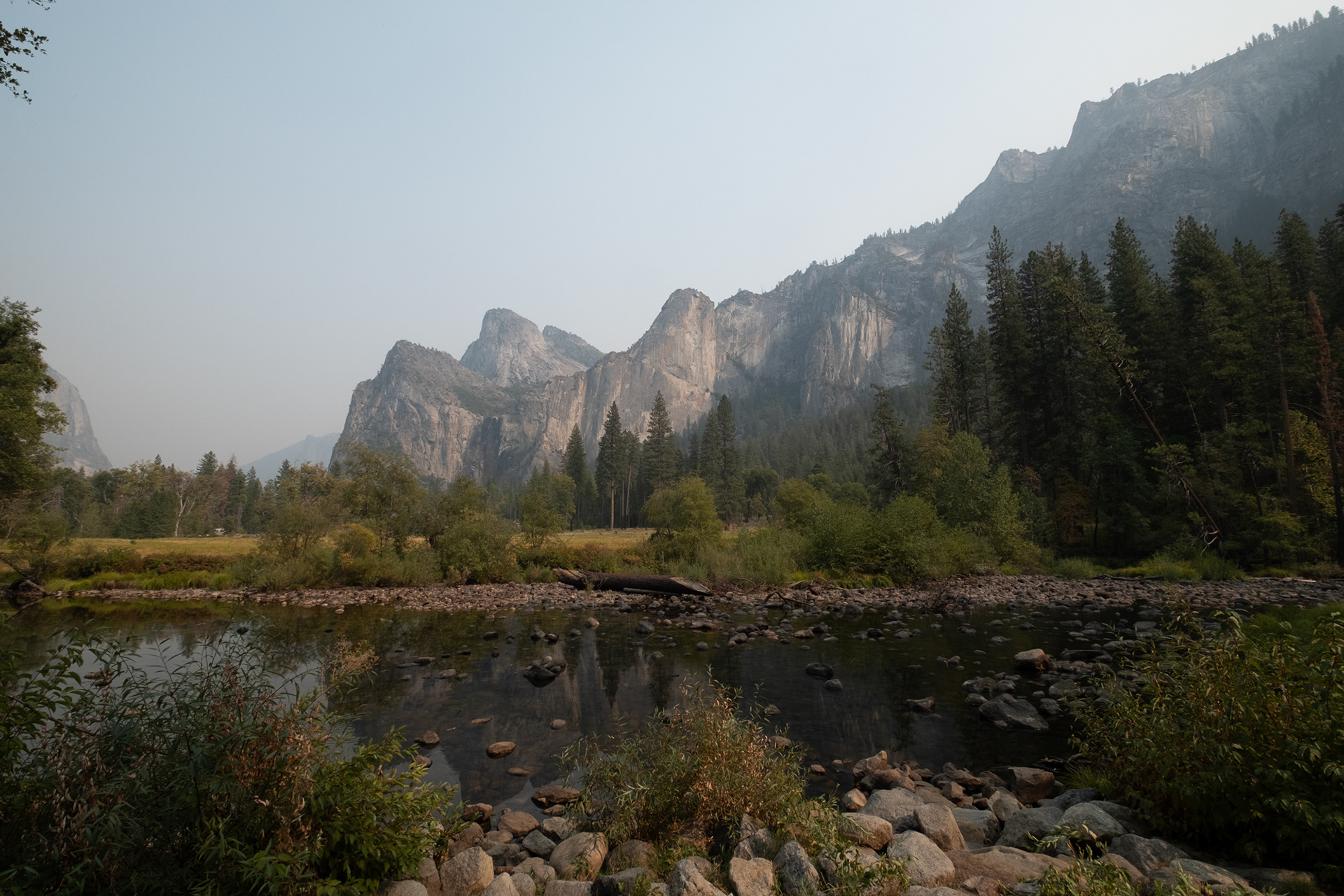 Yosemite valley view (vista del valle)