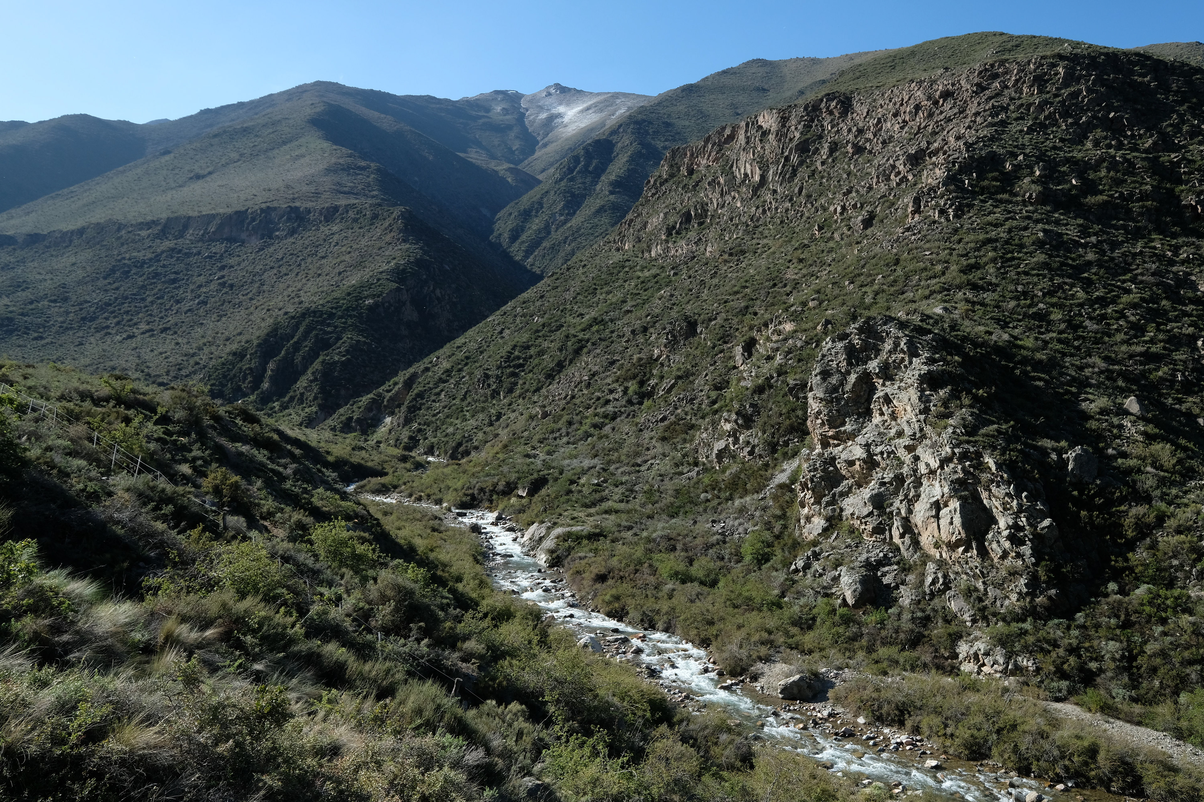 Camino a  el Cajón de Arenales