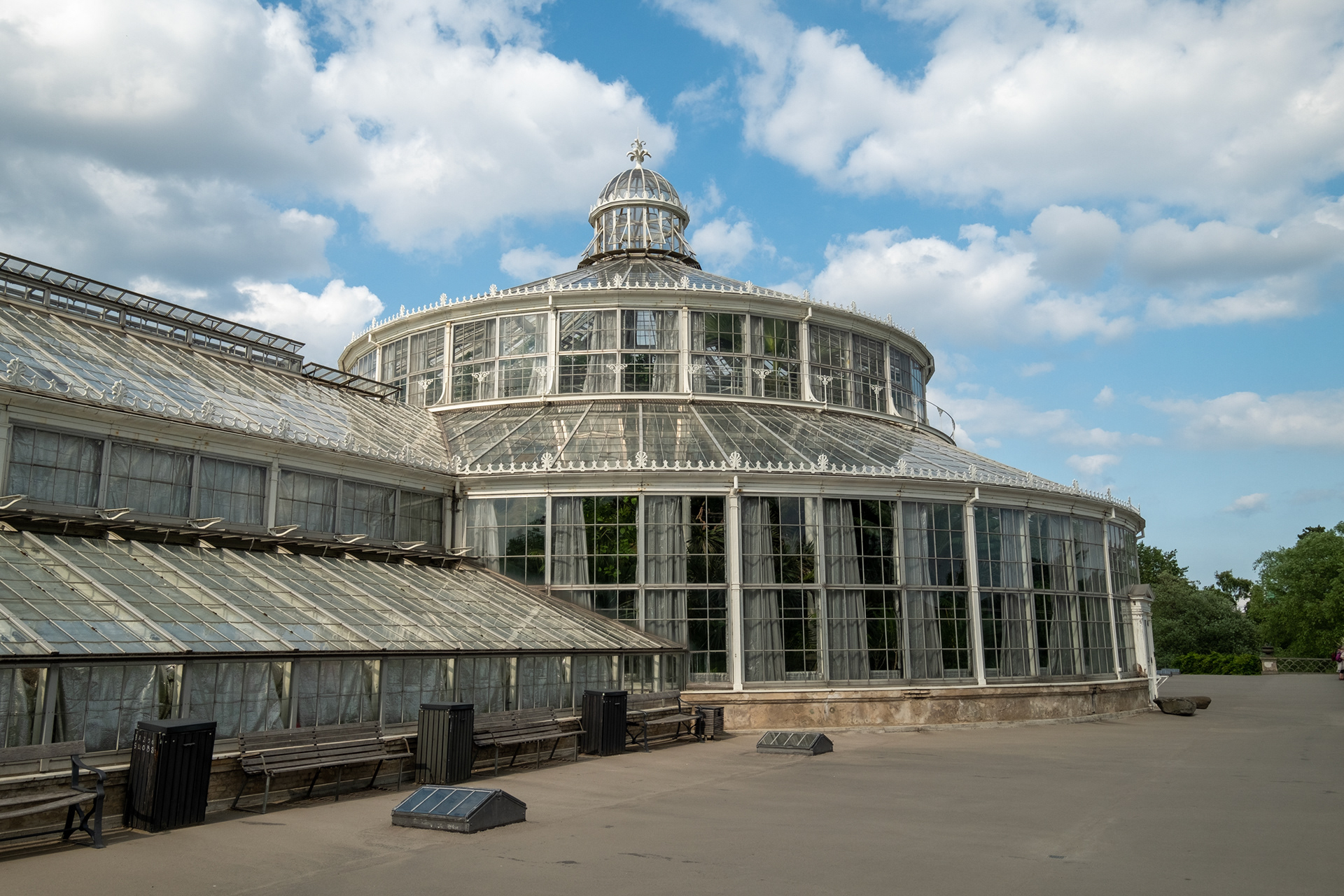 Jardín botánico - casa de palmeras