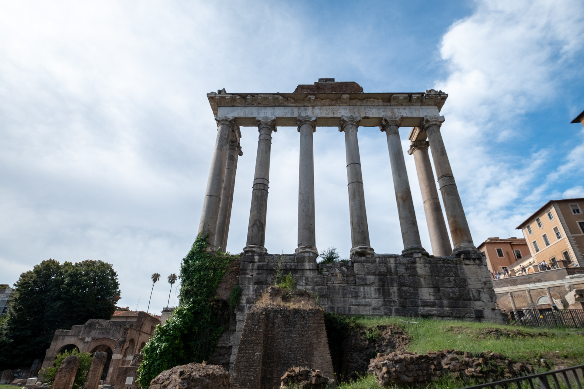 Foro Romano -Templo de Saturno