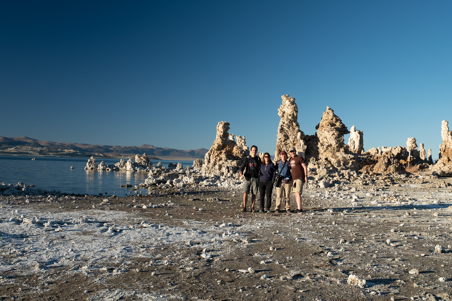 Mono Lake - columnas de toba