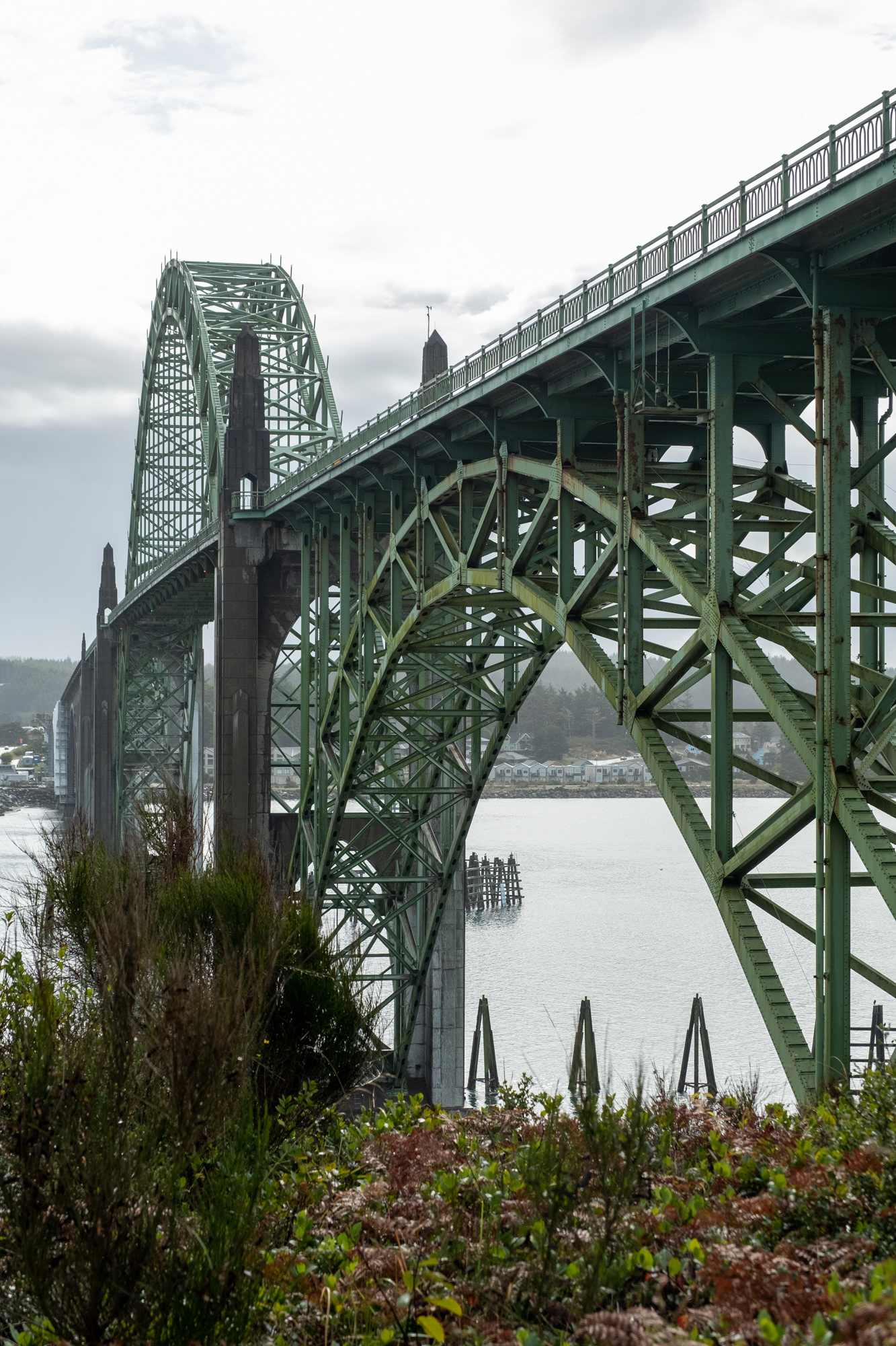 Puente de la Bahía de Yaquina, Newport, OR