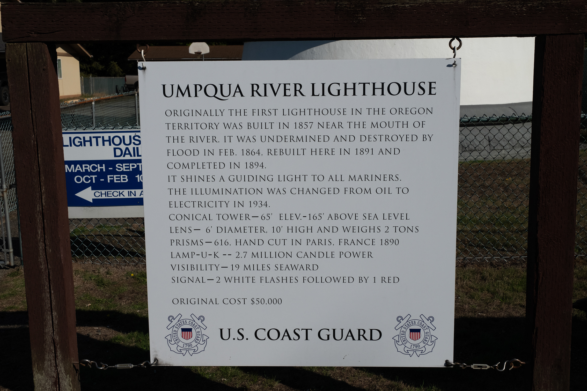 Faro del río Umpqua