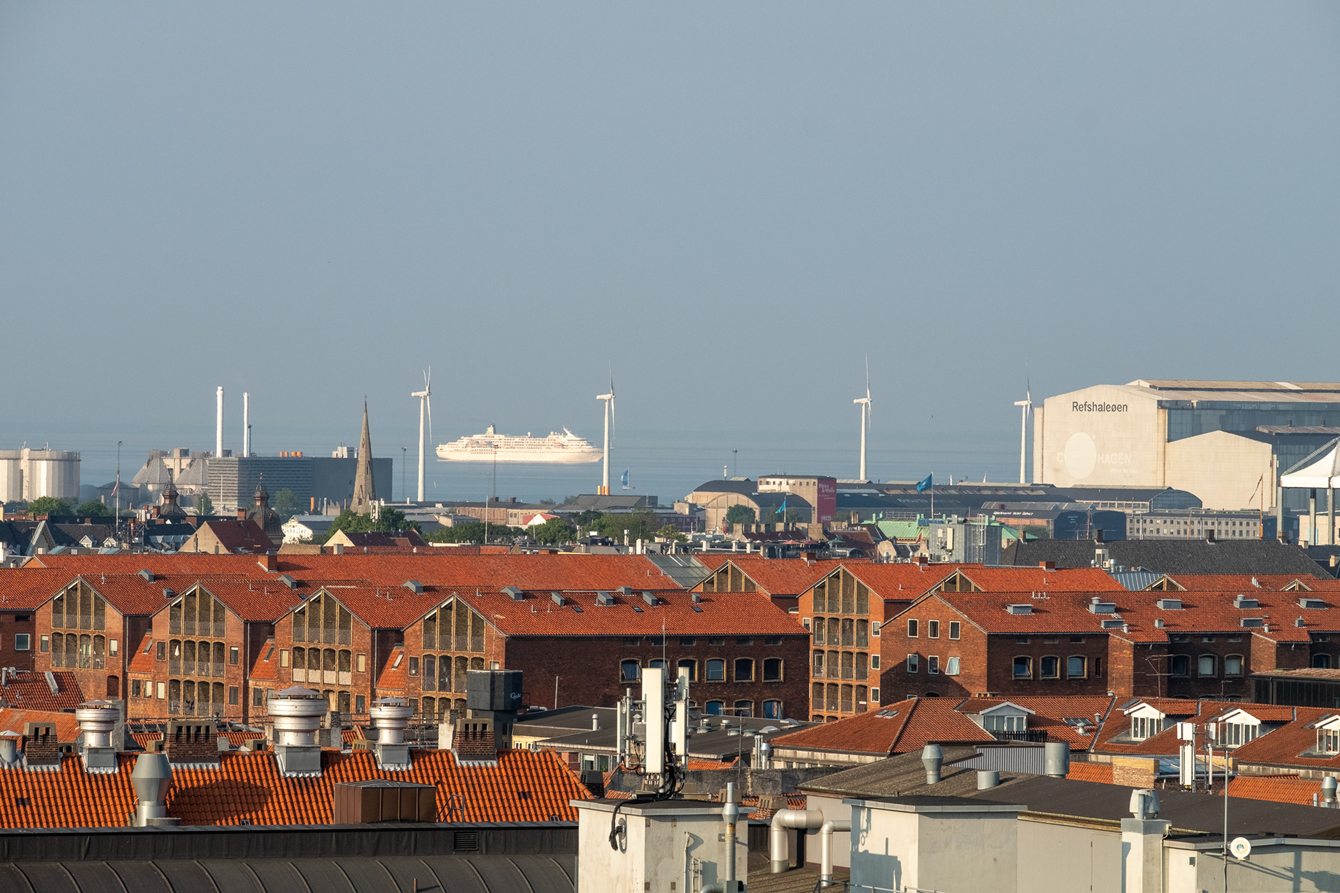 Vista desde la torre redonda