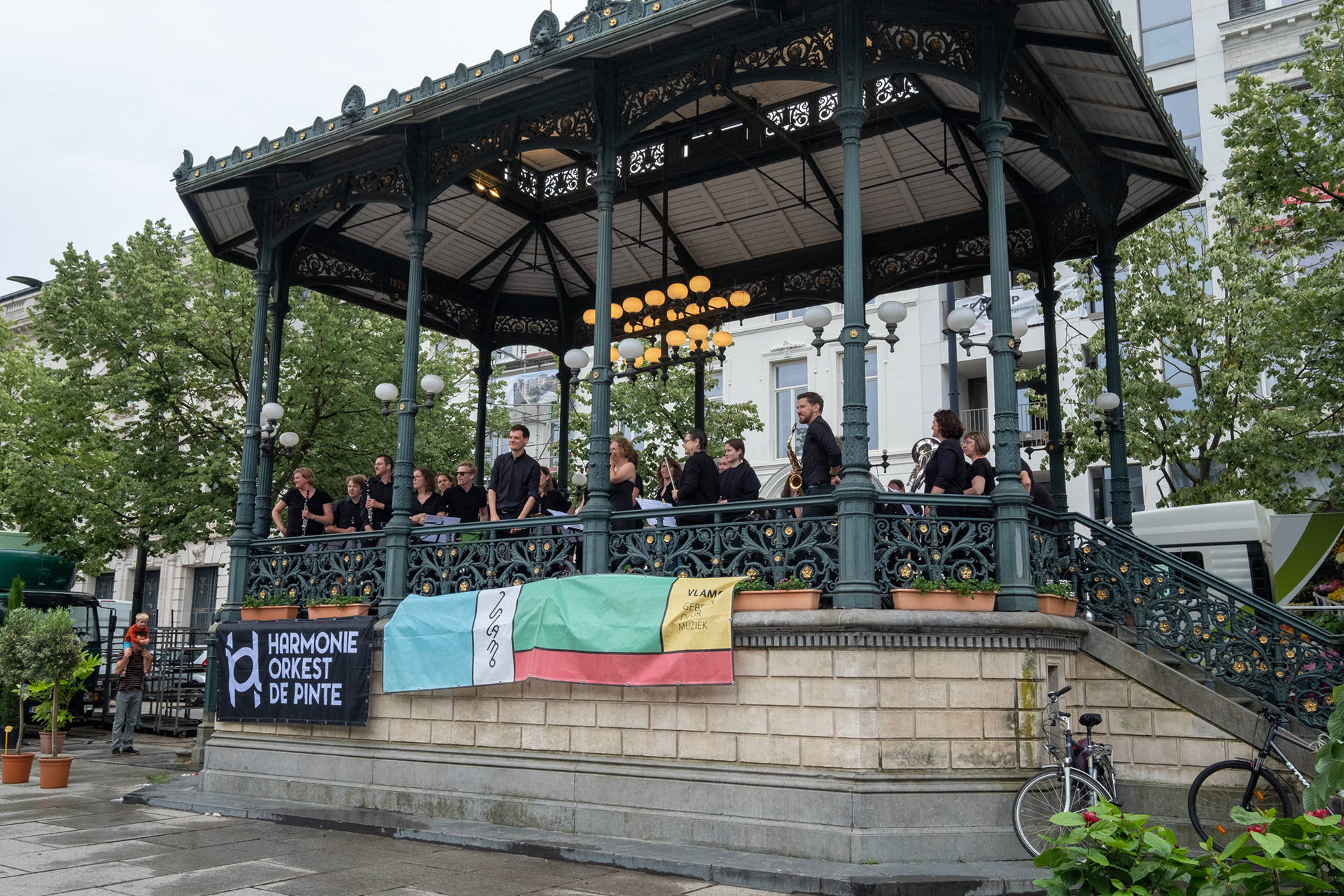 Plaza Kouter, música en vivo