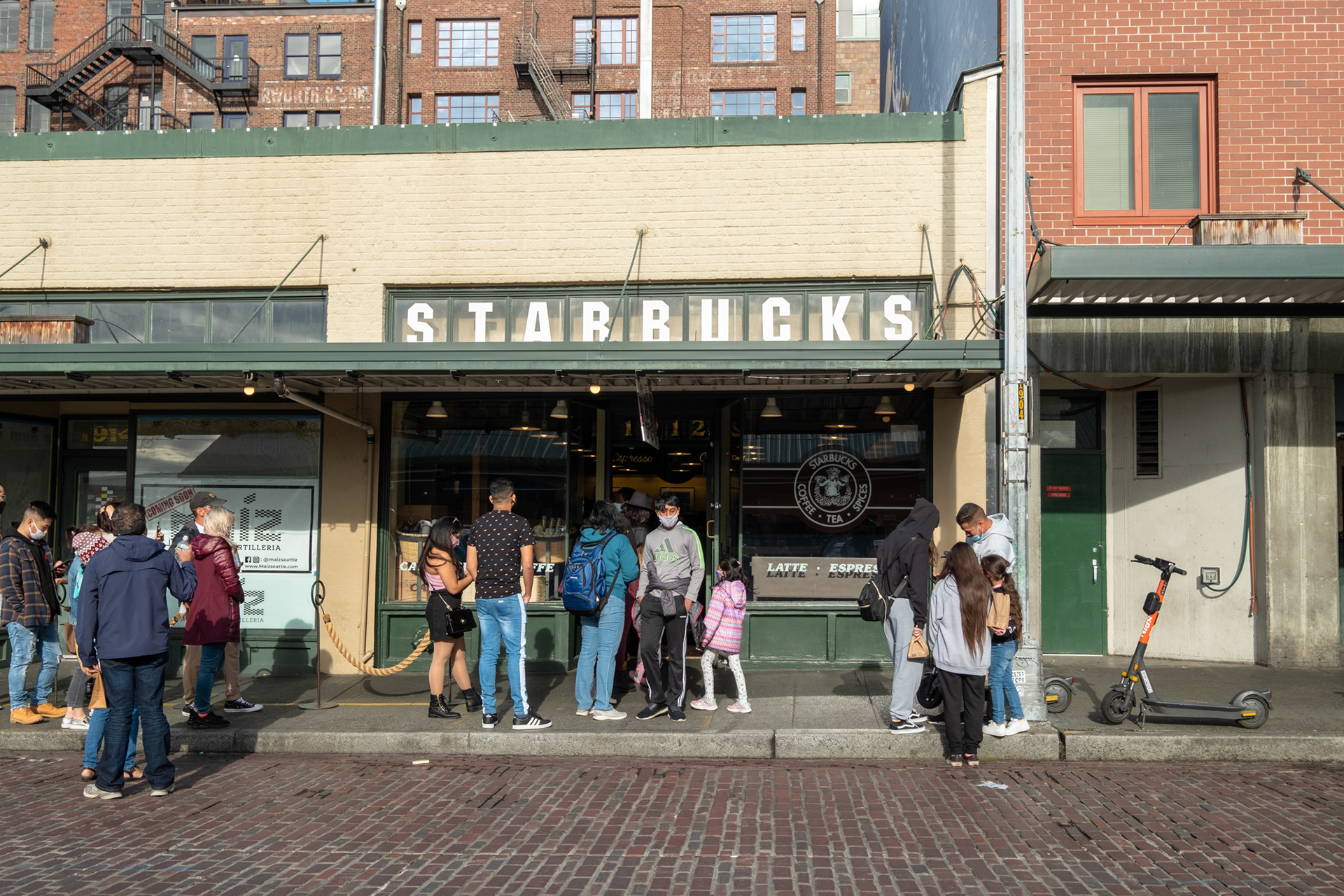 1er tienda de Starbucks - Seattle