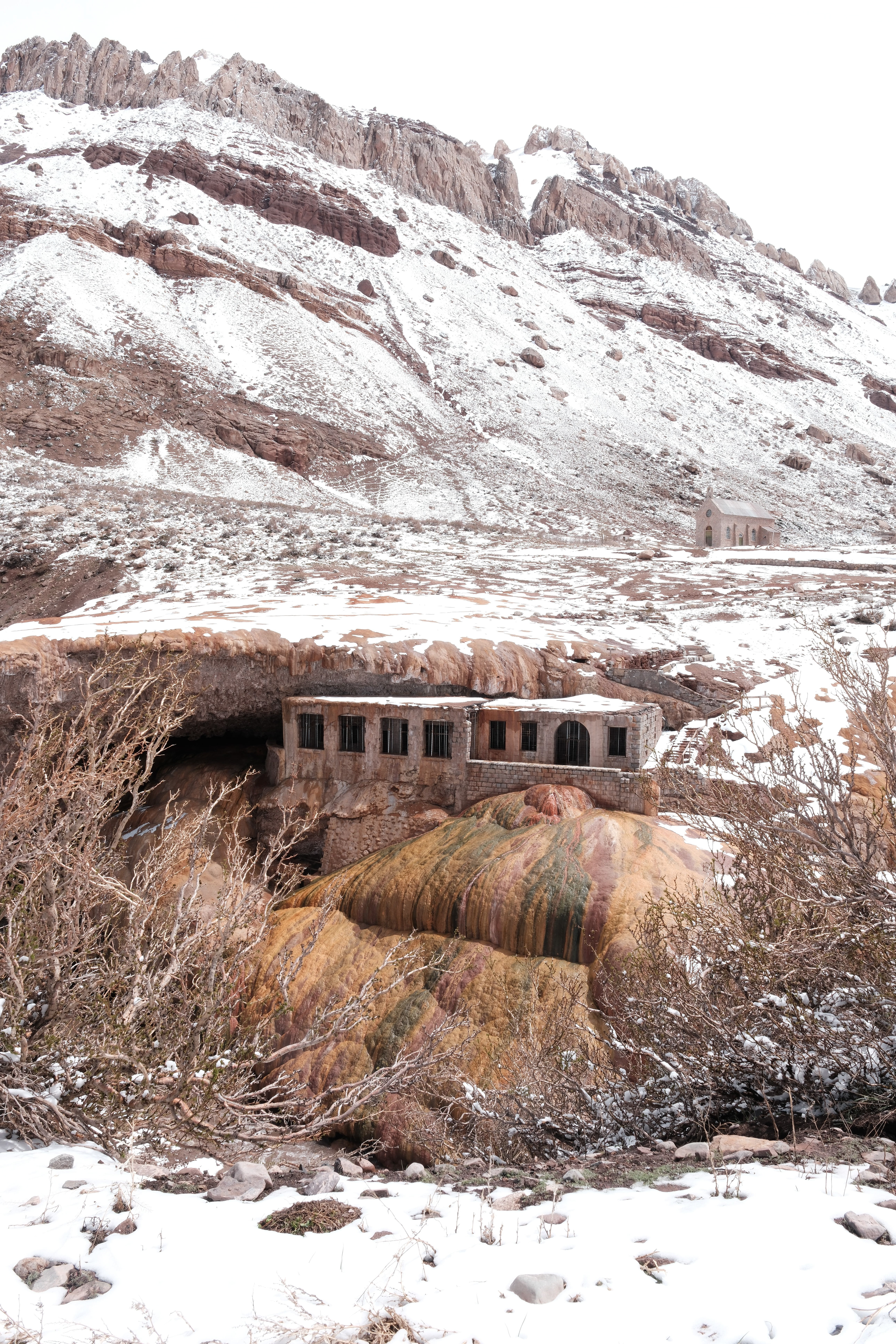 Puente del Inca - Baños termales