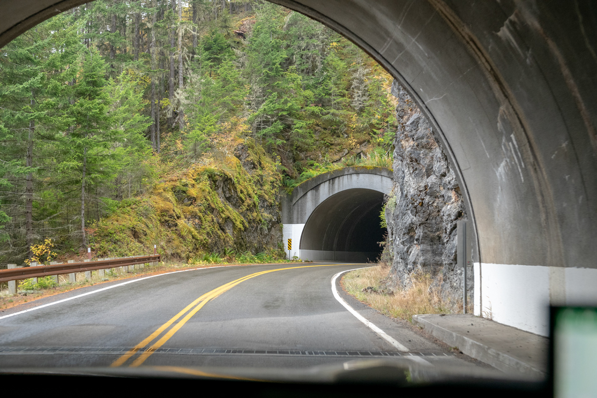 Olympic Highway, camino a Port Angeles, WA
