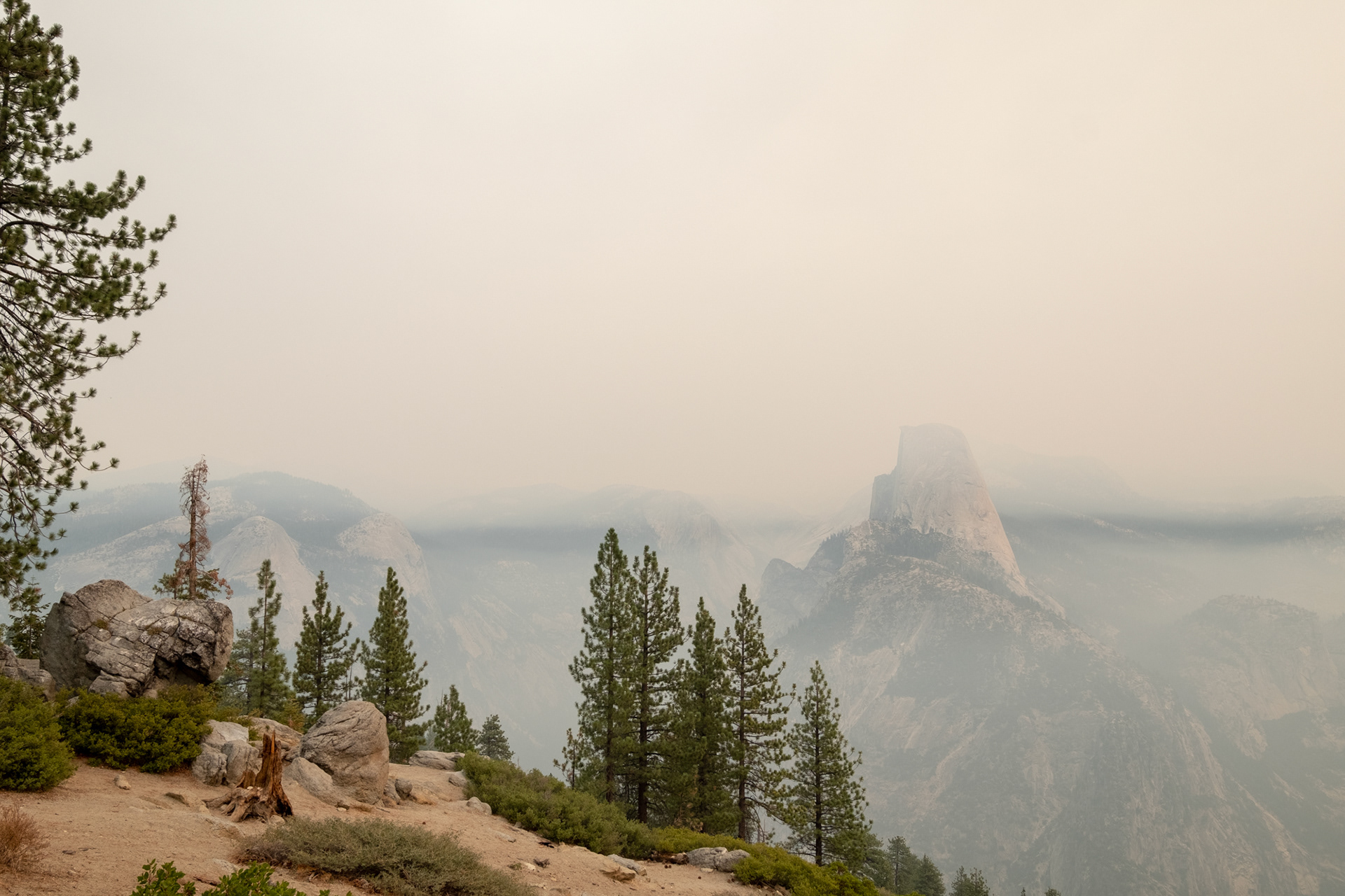 Yosemite - Washburn Point - Half Dome
