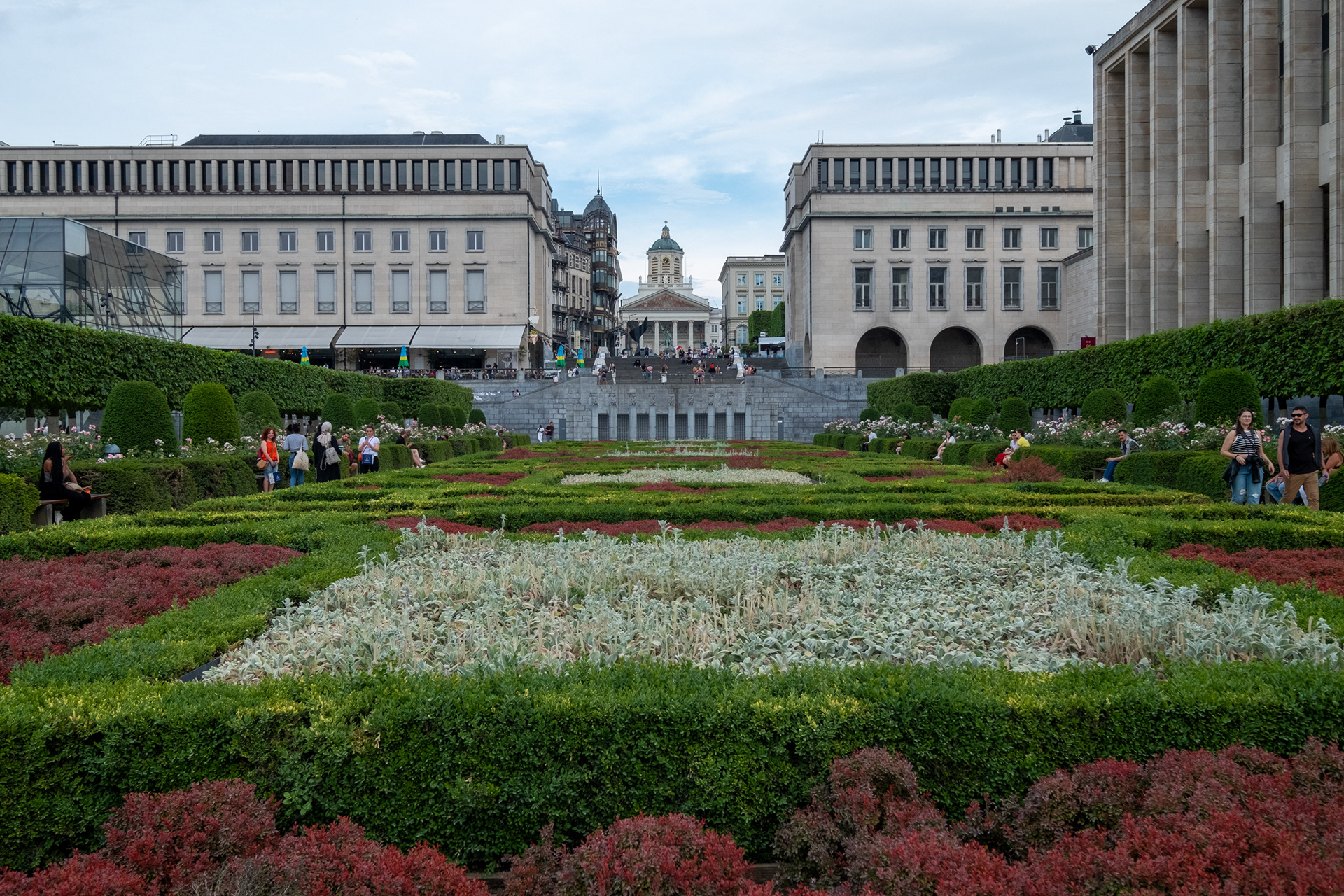 Bruselas - Jardín du Mont des Arts