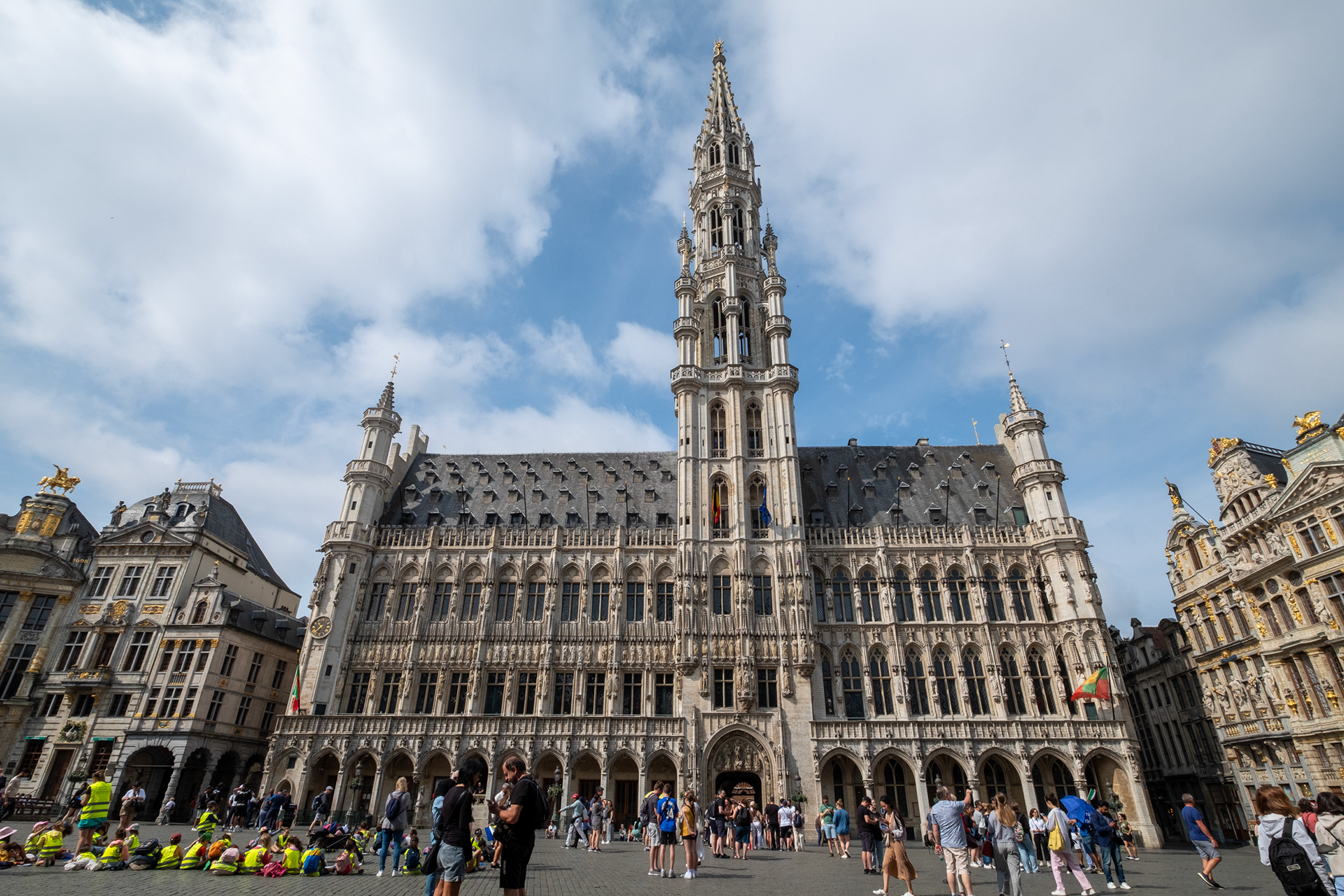 Bruselas - Grand-place, el ayuntamiento