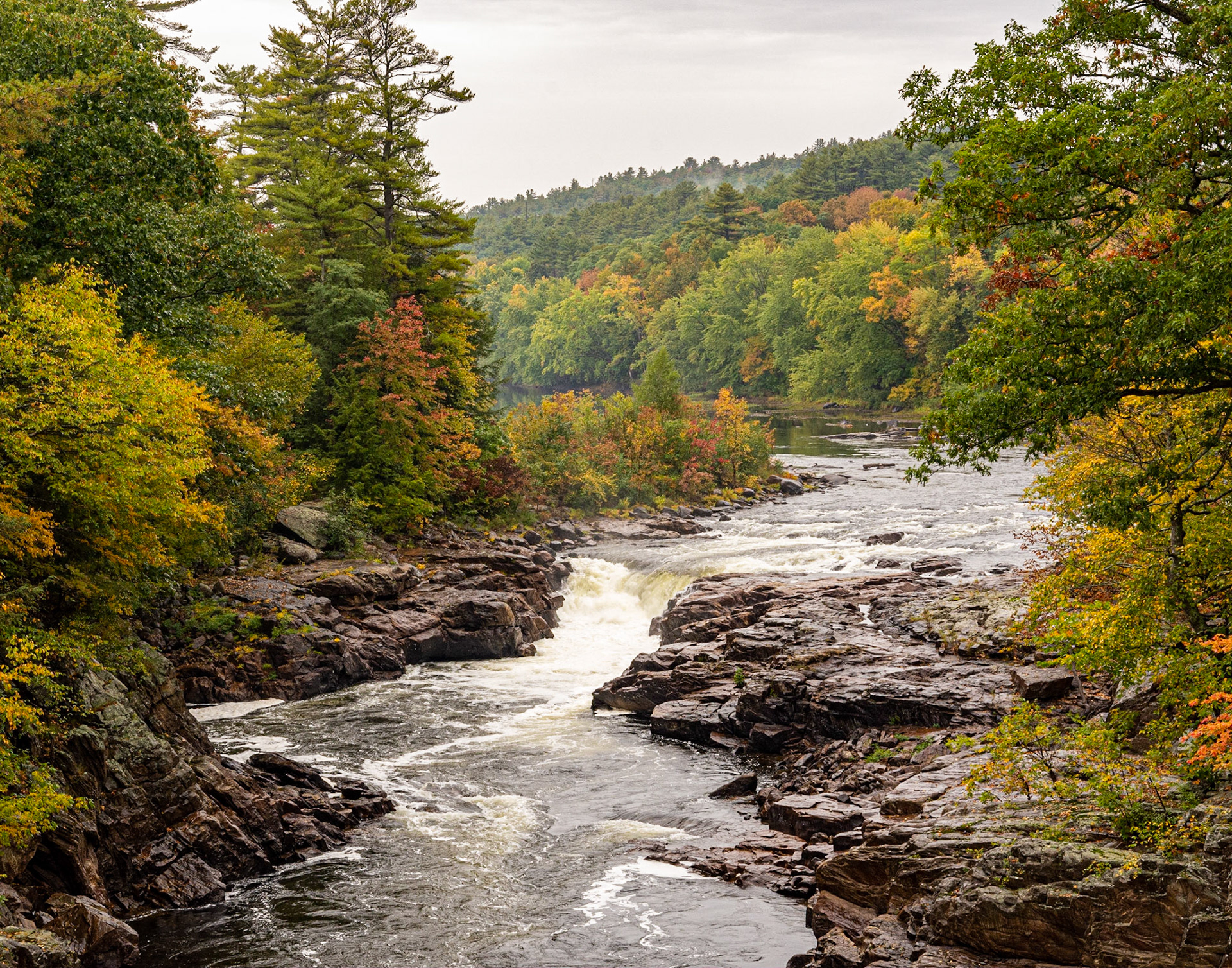 Rainy Day On The Hudson