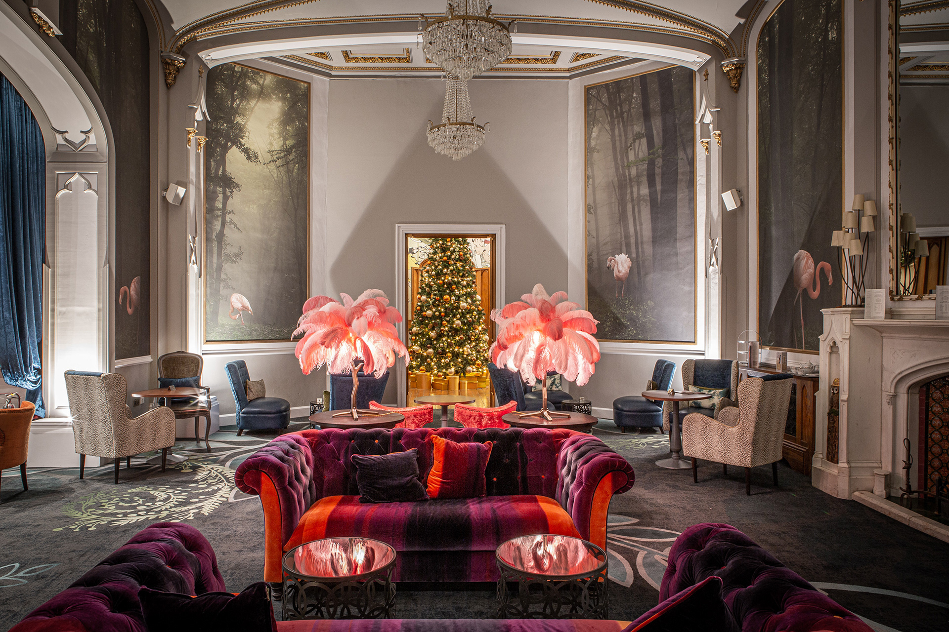 An interior photograph taken at Studley Castle