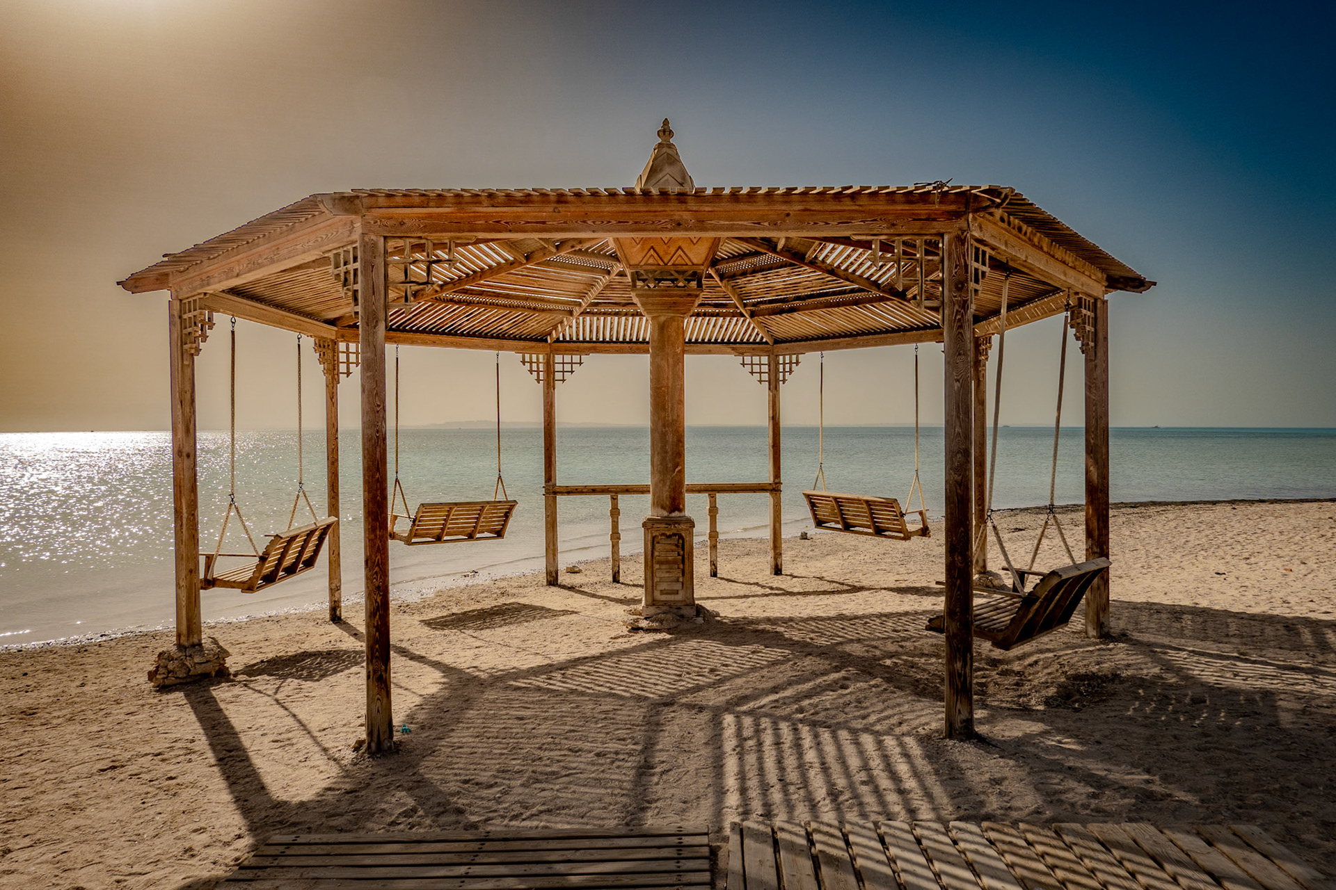 Orange Bay on Giftun Island in the Red Sea