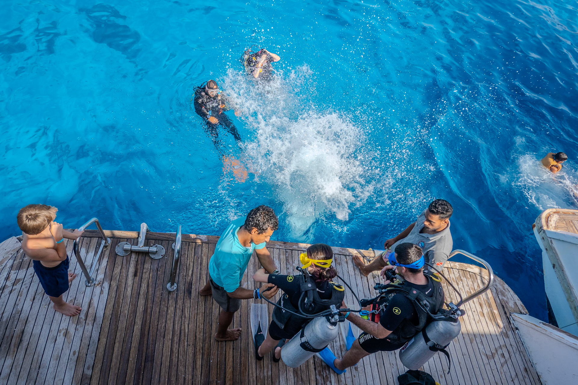 Diving in the Red Sea