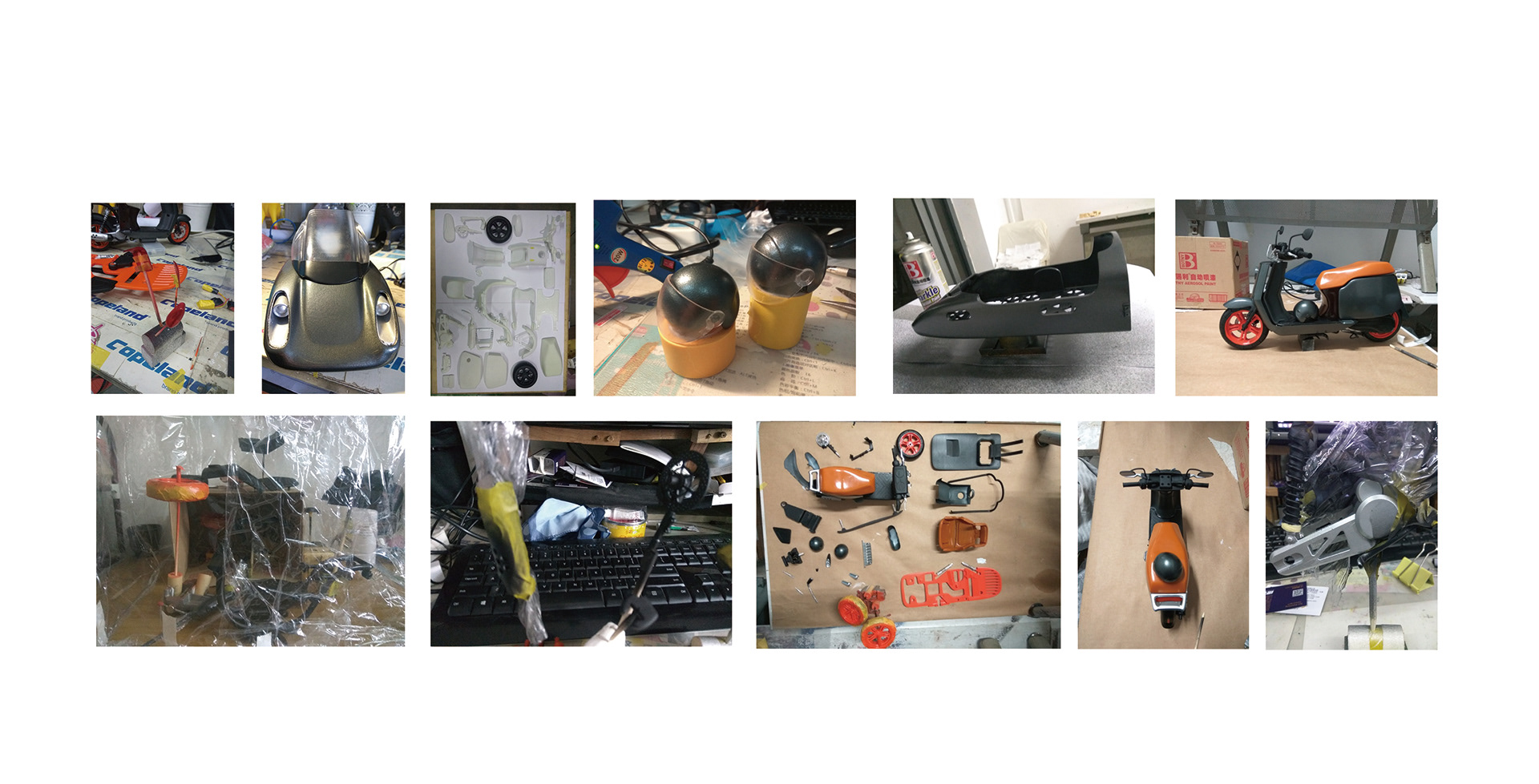 Physical model making process