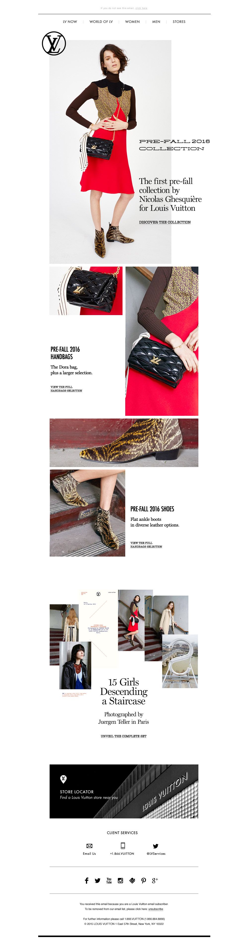 Welcome to the Louis Vuitton Newsletter - Louis Vuitton Email Archive