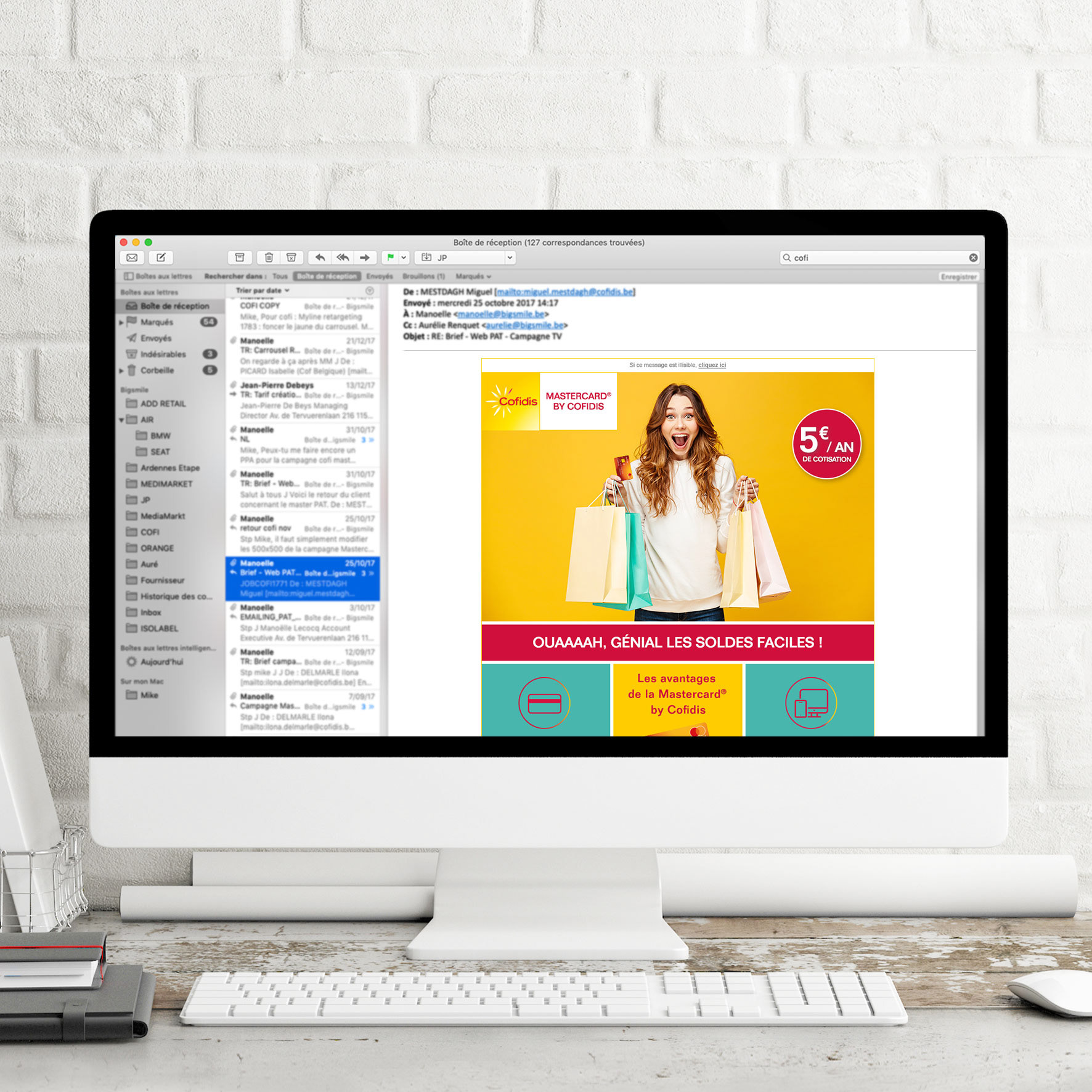 Operated for Big Smile Agency - Pitch Cofidis
