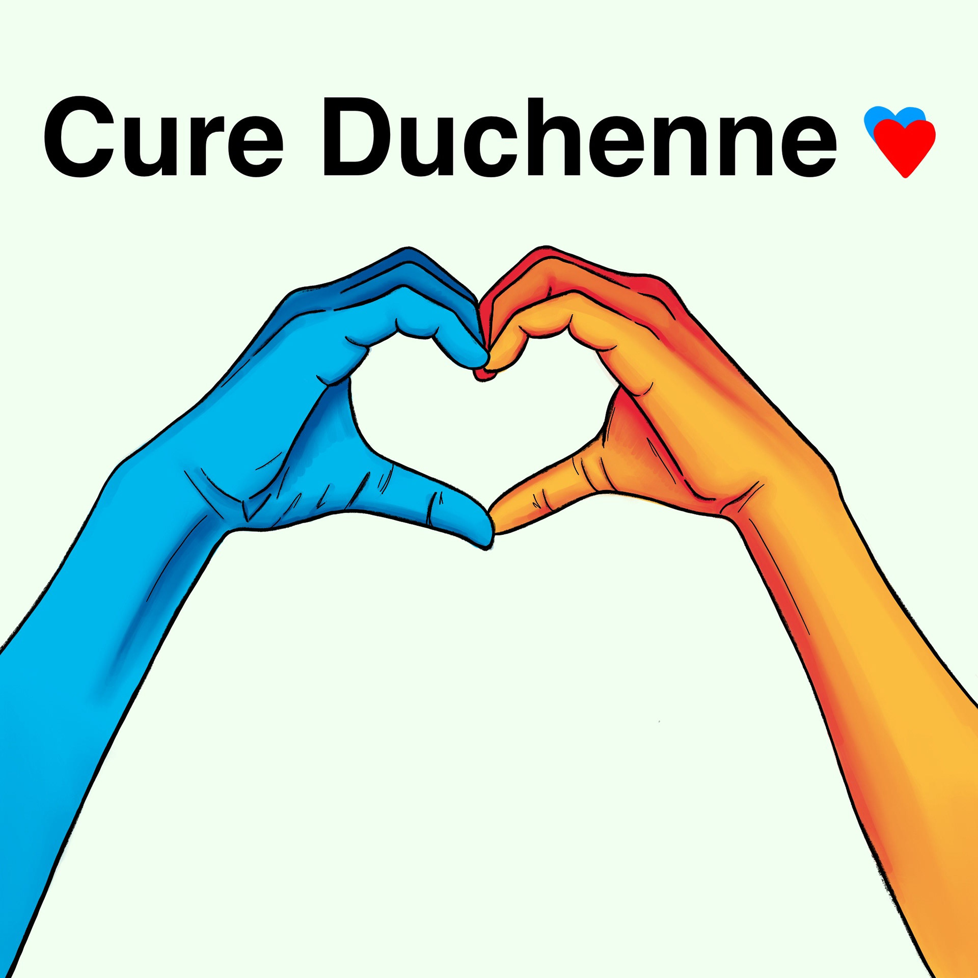 CureDuchenne Illustration for Nonprofit