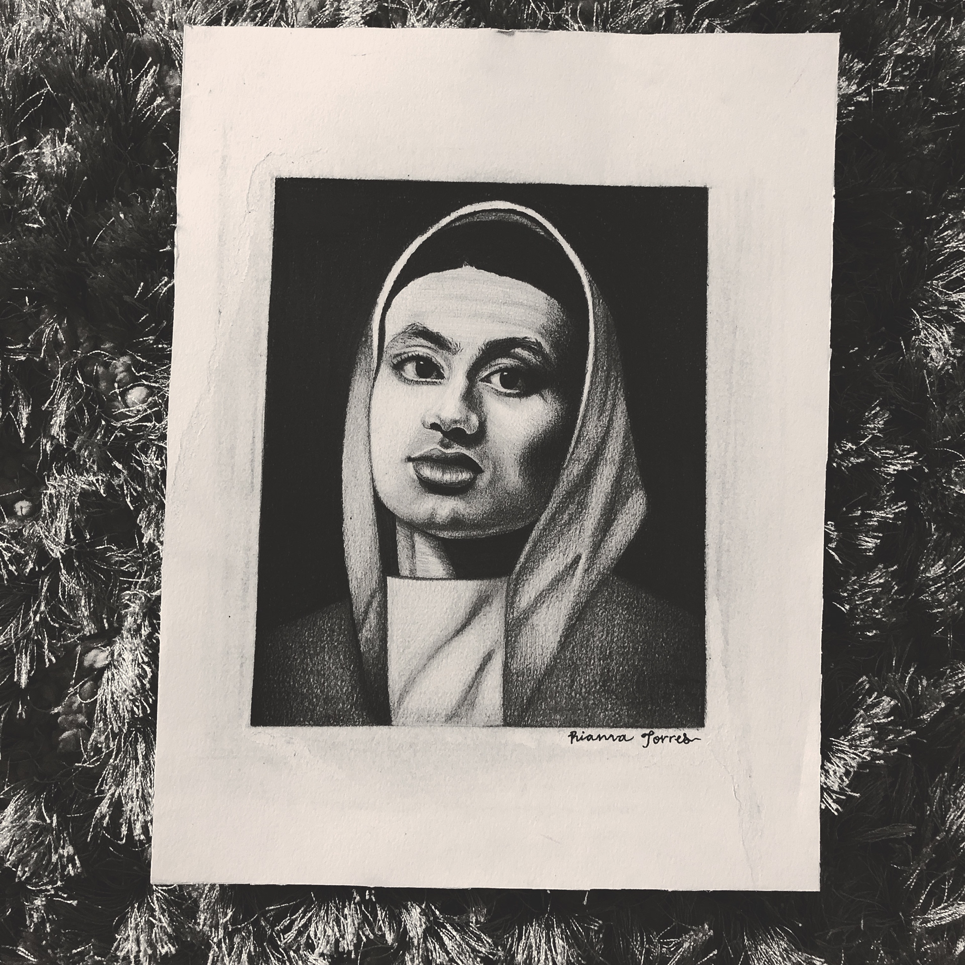 Kuzma, Graphite on Paper