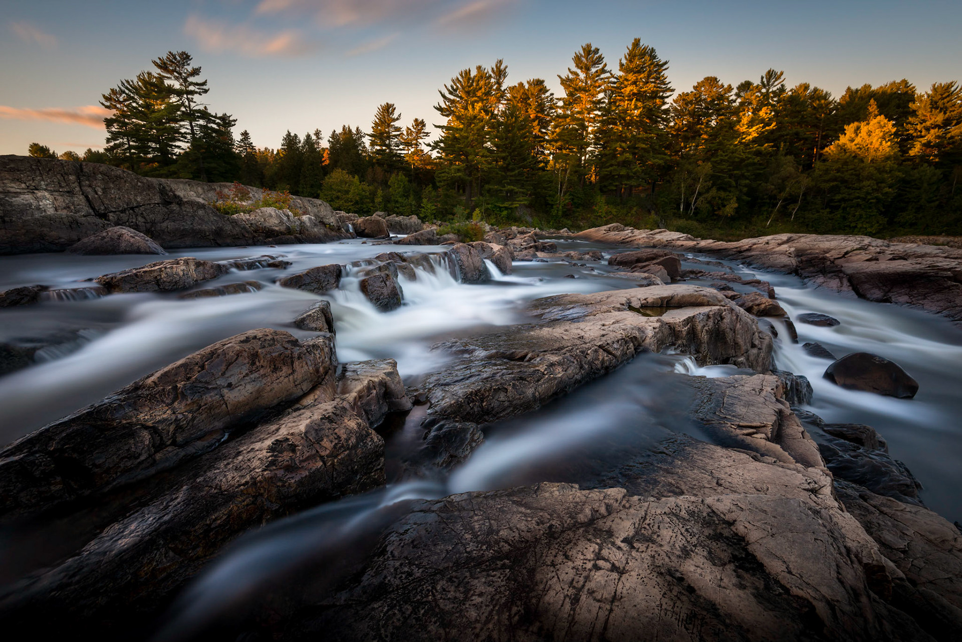 Cascades Park Sunset