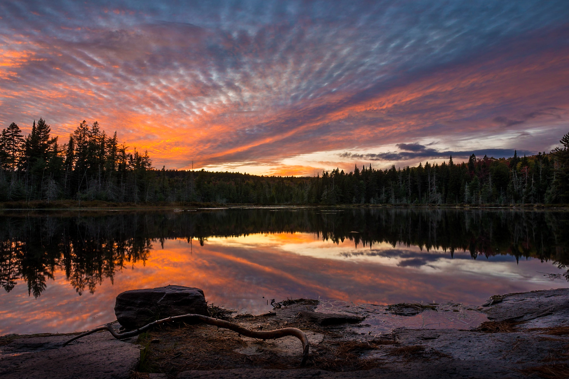 Gabet Red Strickes - Mauricie, Quebec, July 2018