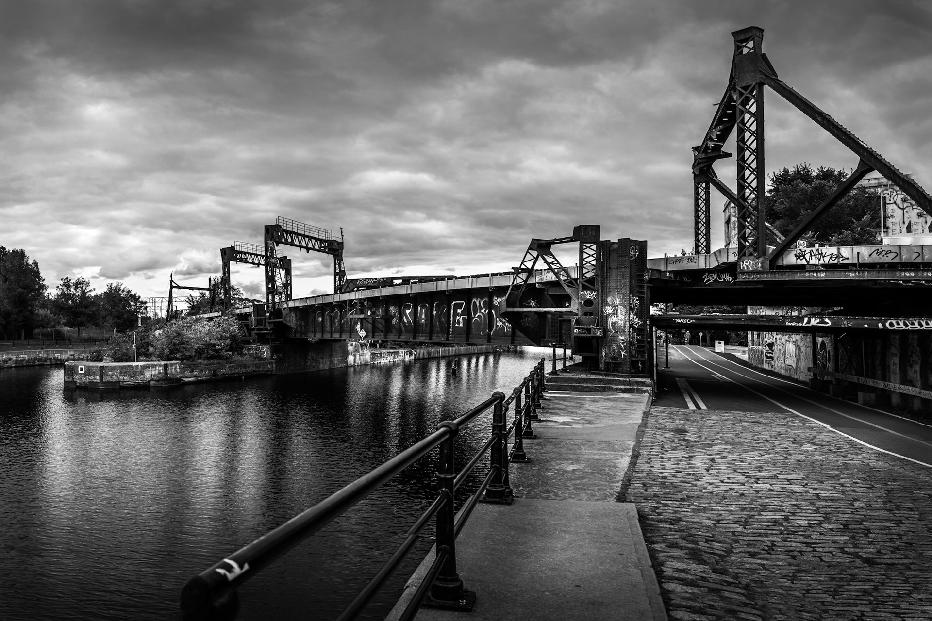 Entrance, Lachine Canal, Montreal, August 2017