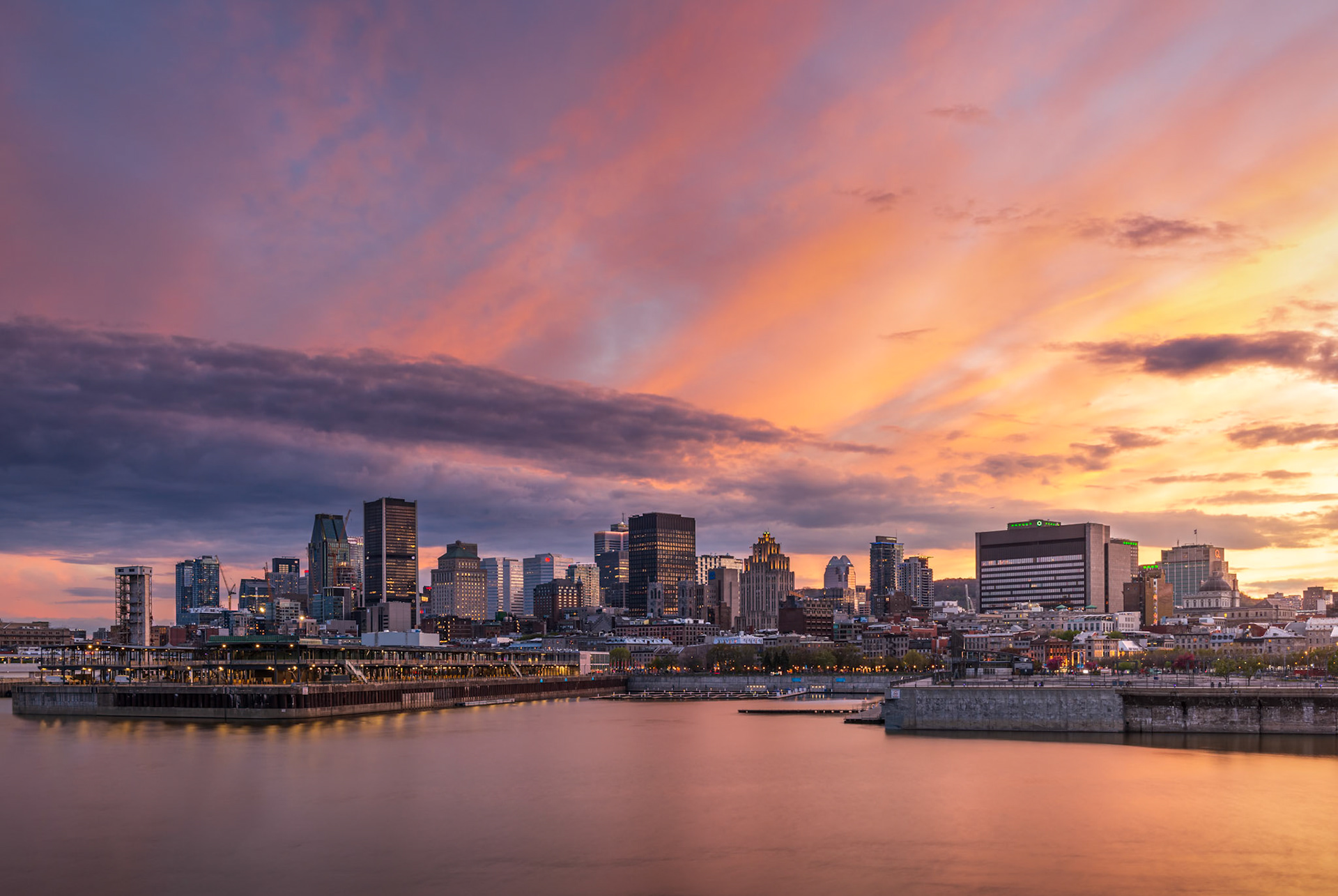 Light over Montreal - Quebec, May 2021